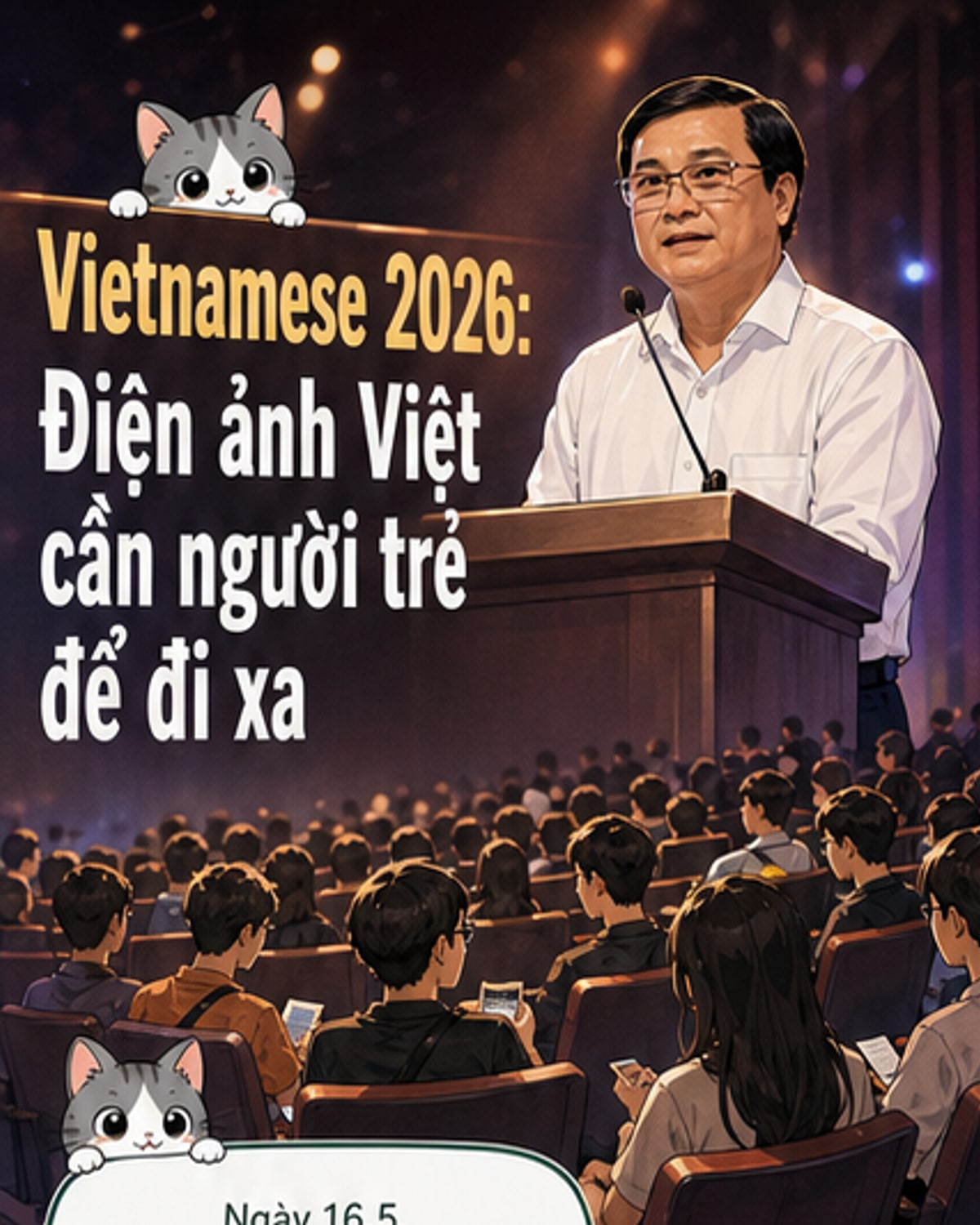 Điện ảnh Việt: Con người là chìa khóa bền vững