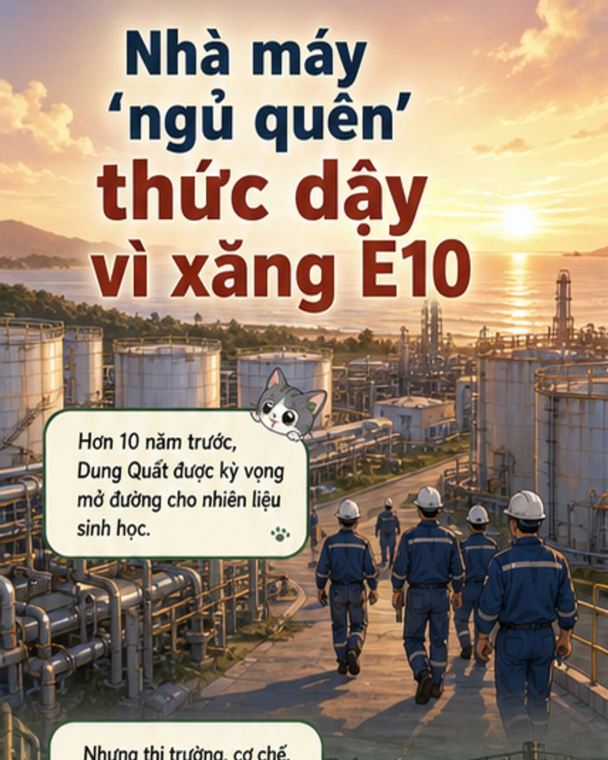 Hồi sinh nhà máy ethanol Dung Quất