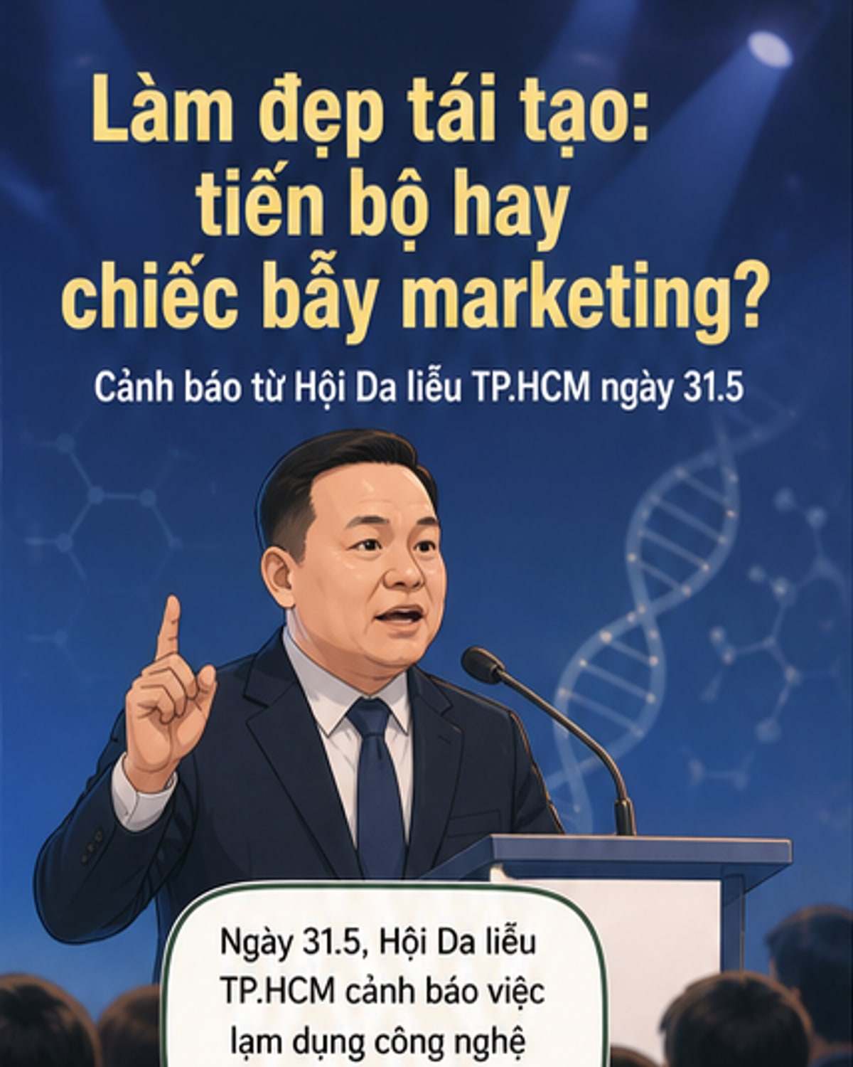 Cảnh báo 'bẫy' làm đẹp trong y học tái tạo