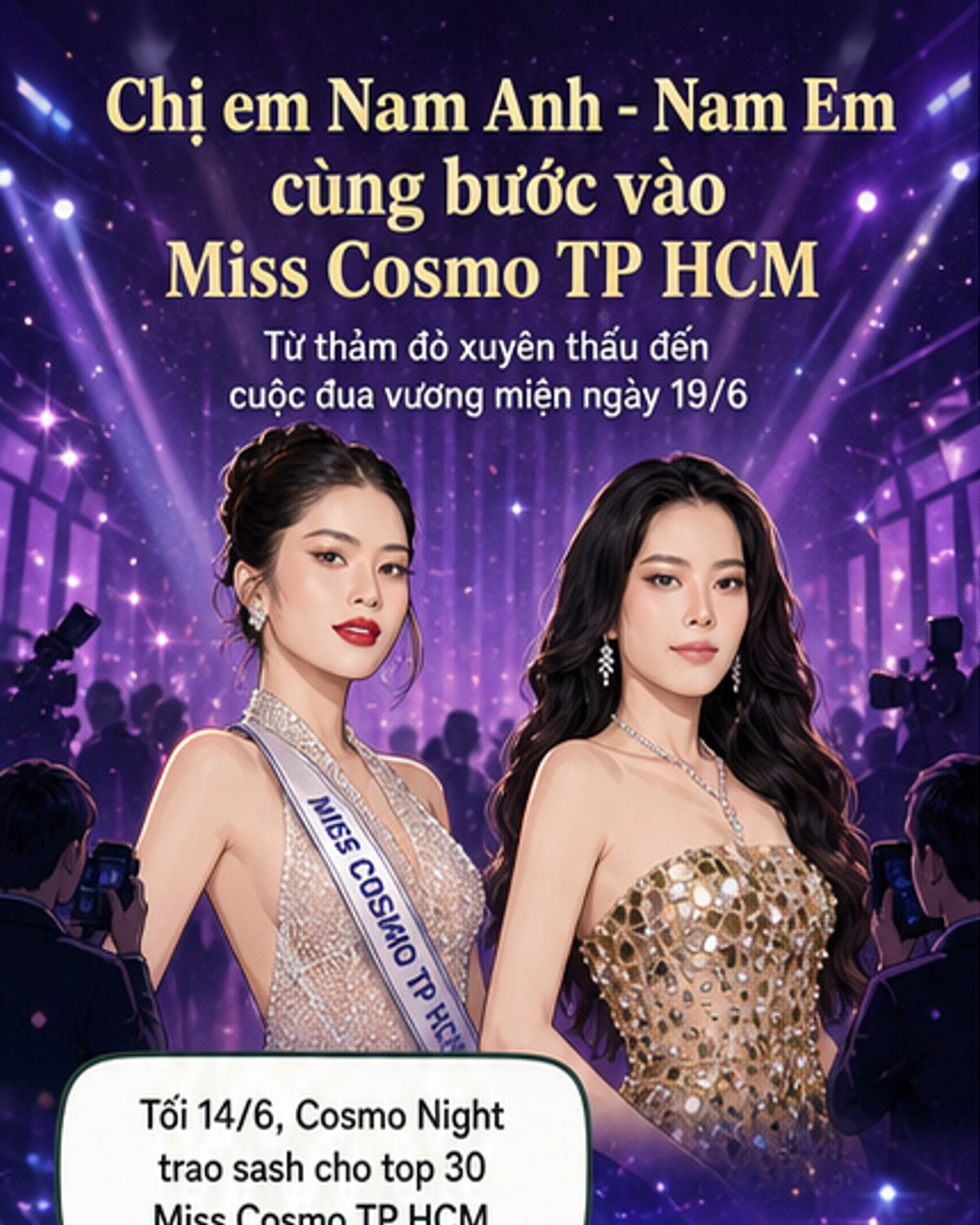 Nam Anh - Nam Em mặc xuyên thấu nhận sash