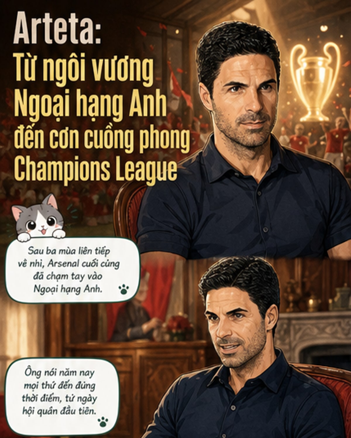 Arteta: Chiến thắng là của tập thể