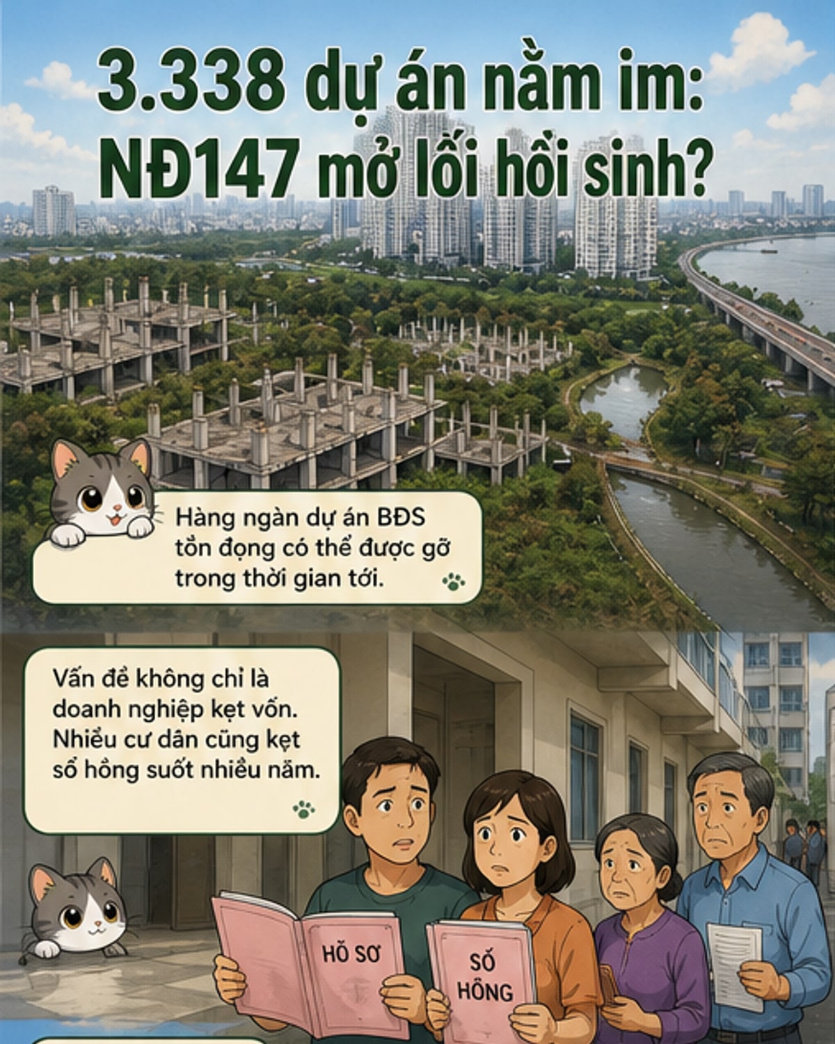 Giải cứu hàng ngàn dự án bất động sản