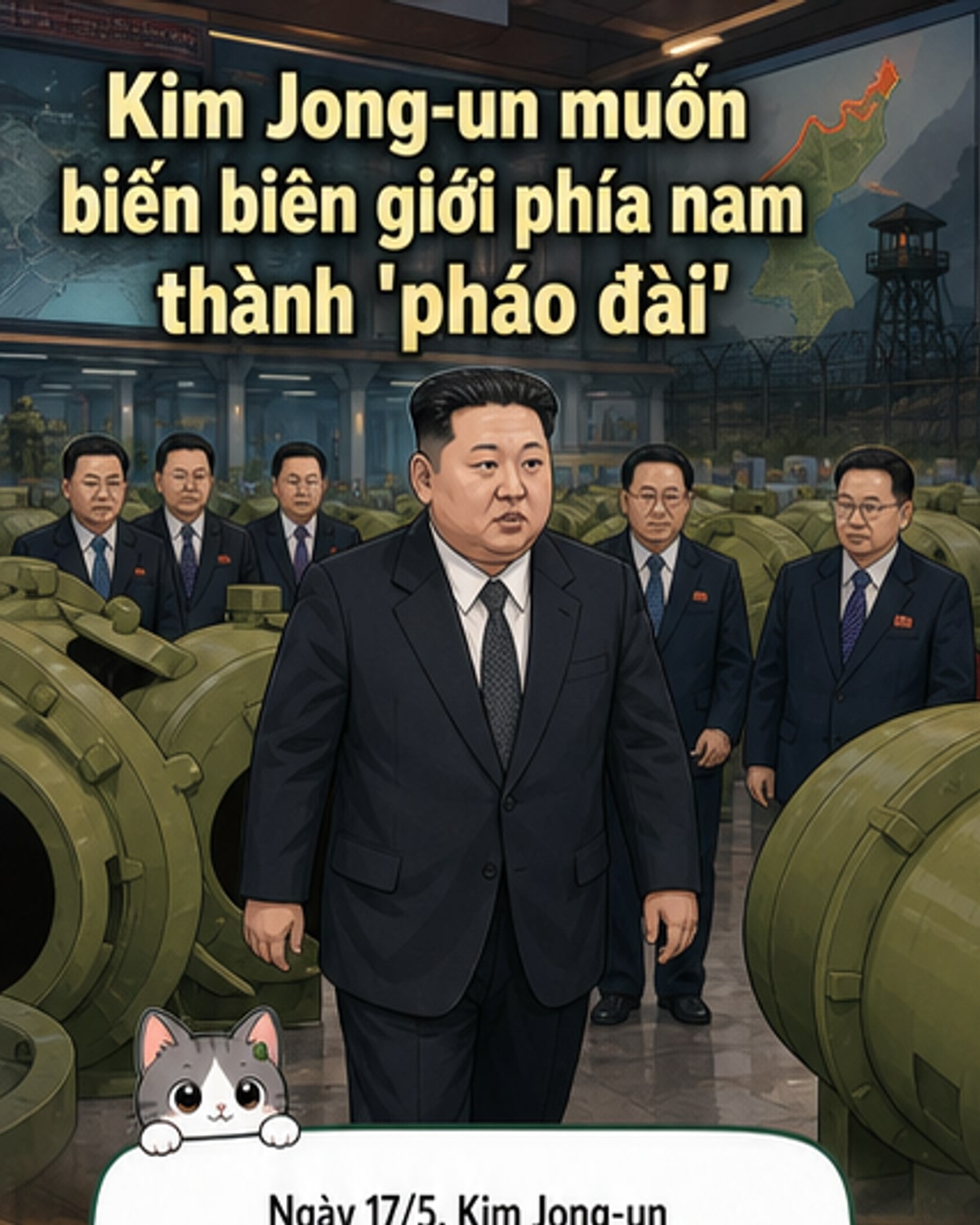 Triều Tiên xây 'pháo đài bất khả xâm phạm' ở biên giới
