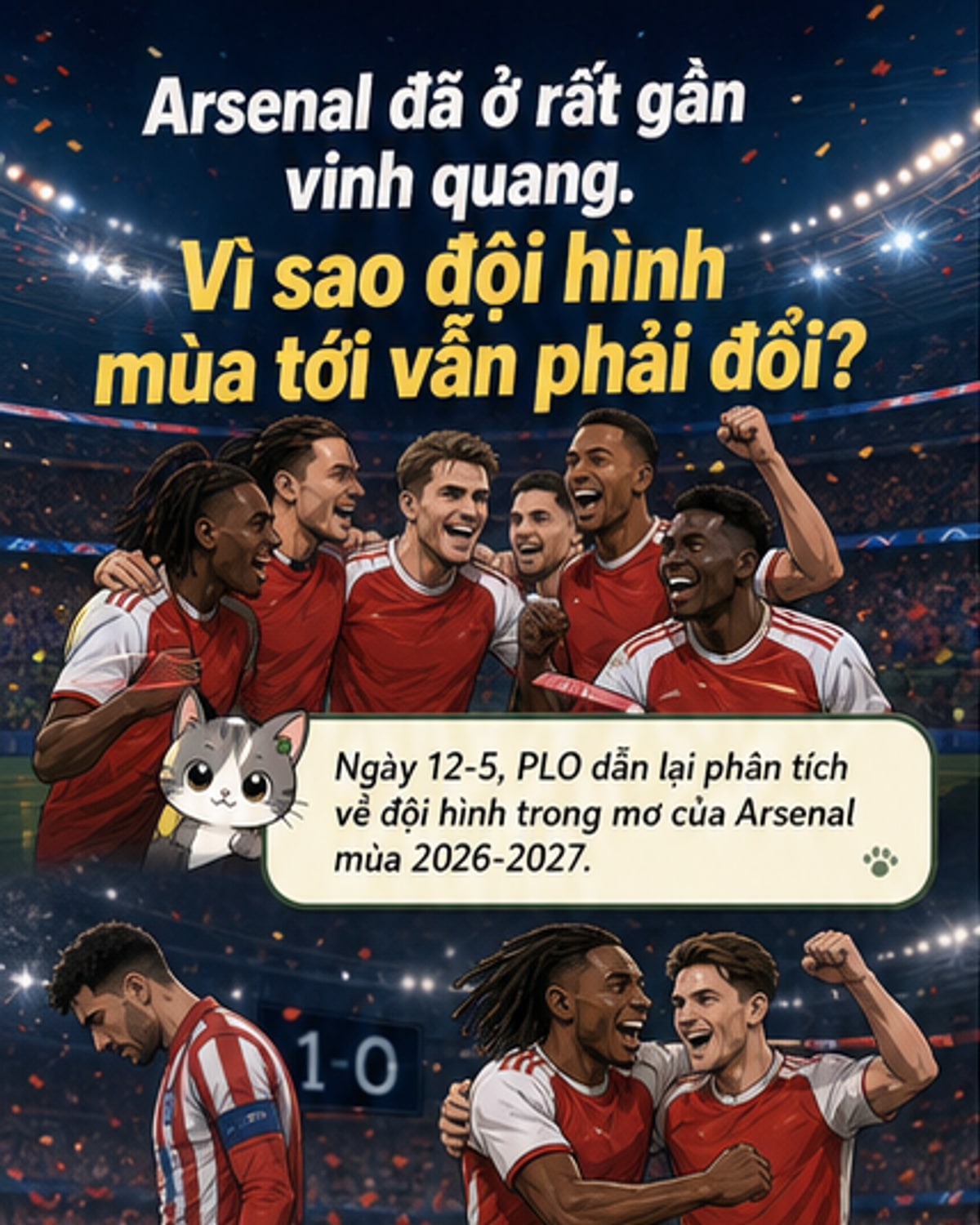 Arsenal sắp có đội hình trong mơ?