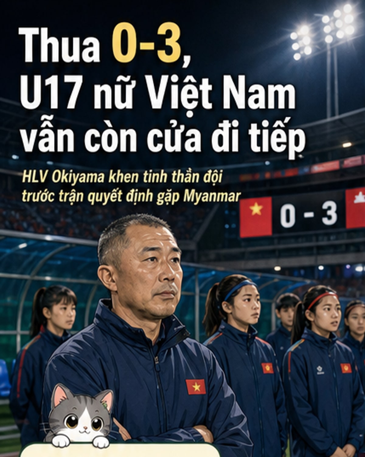 Thua 0-3 trước U17 Trung Quốc, U17 nữ Việt Nam nói gì?