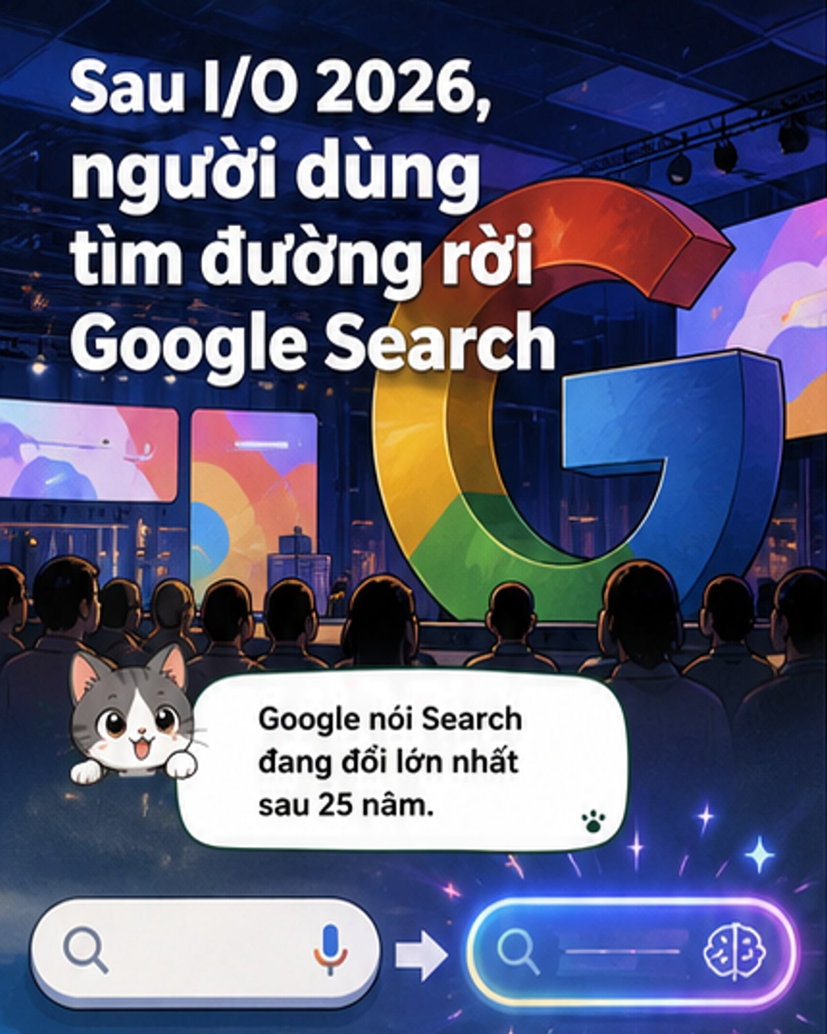 Làn sóng rời bỏ Google sau I/O 2026