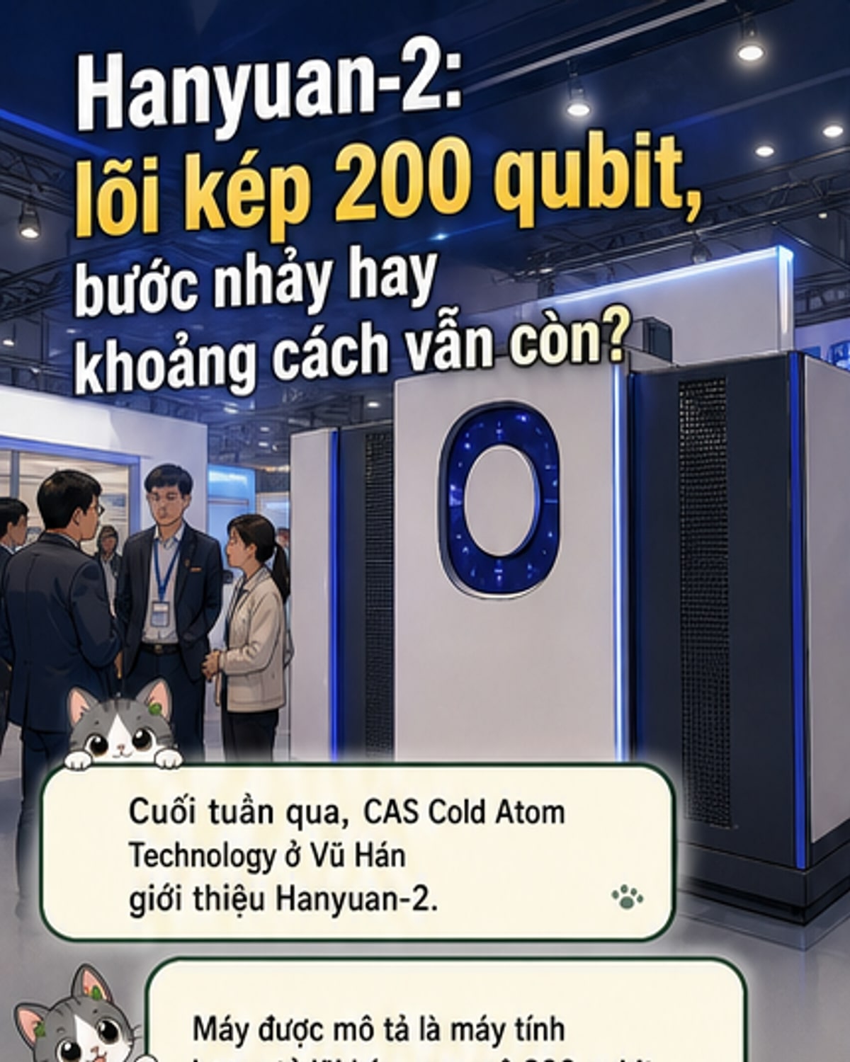Trung Quốc ra mắt máy tính lượng tử lõi kép