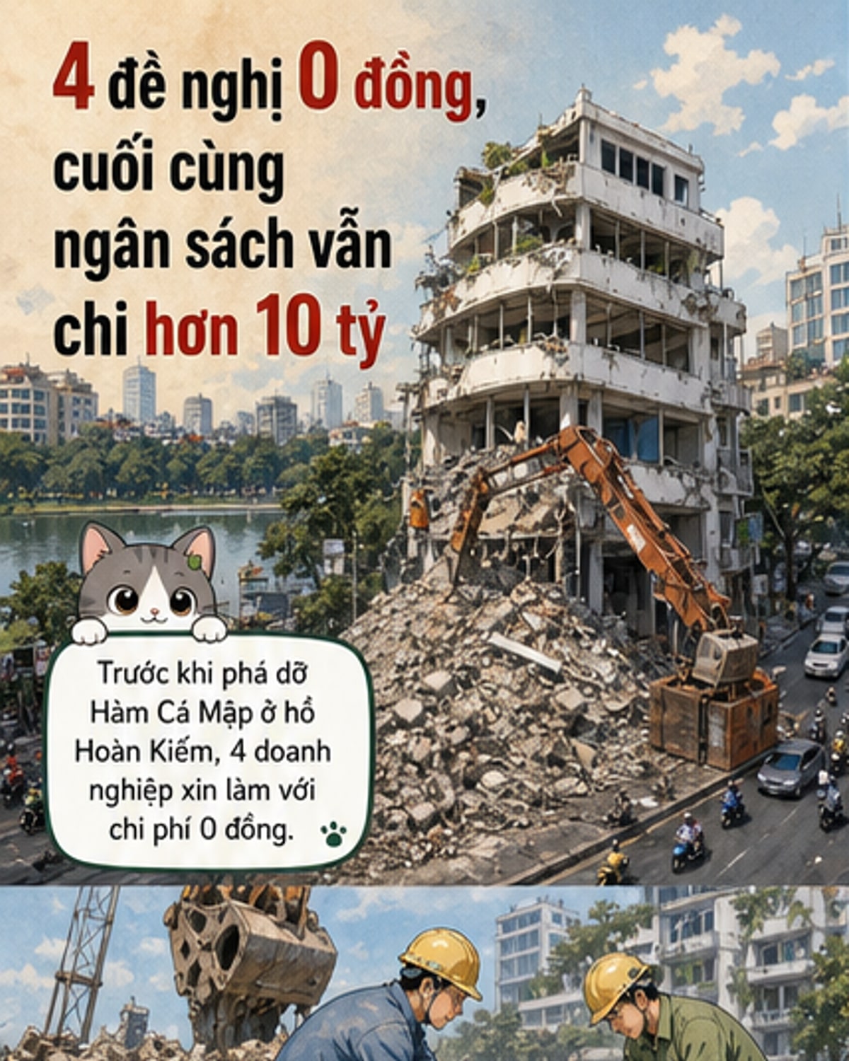 Phá dỡ công trình tốn 10 tỷ vì quy định