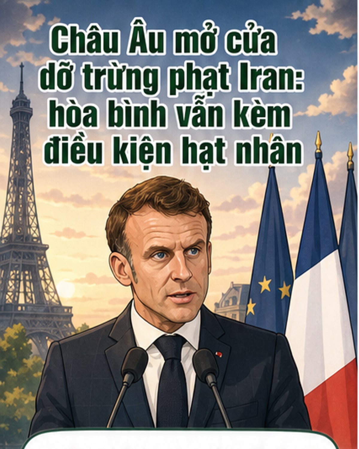 4 nước châu Âu sẵn sàng dỡ trừng phạt Iran