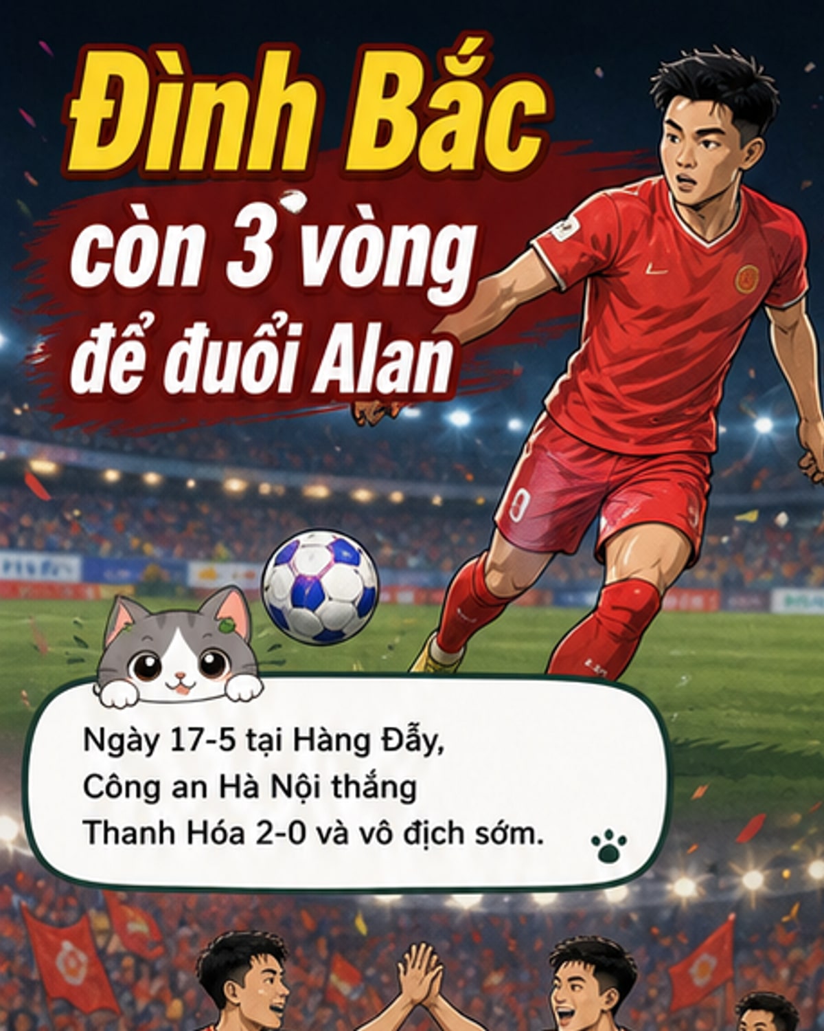 Đình Bắc còn cơ hội đua Vua phá lưới?