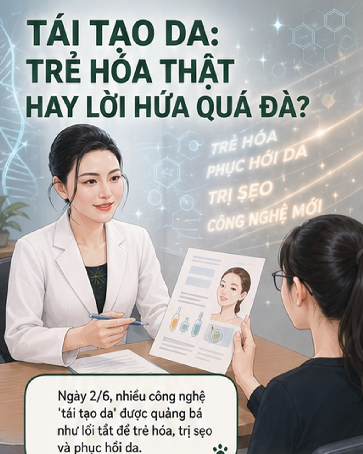 Công nghệ 'tái tạo da' có thực sự hiệu quả?