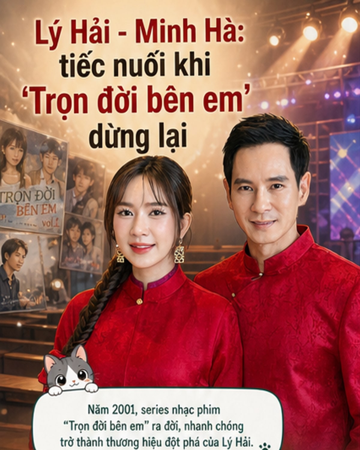 Lý Hải - Minh Hà dừng lại 'Trọn đời bên em'