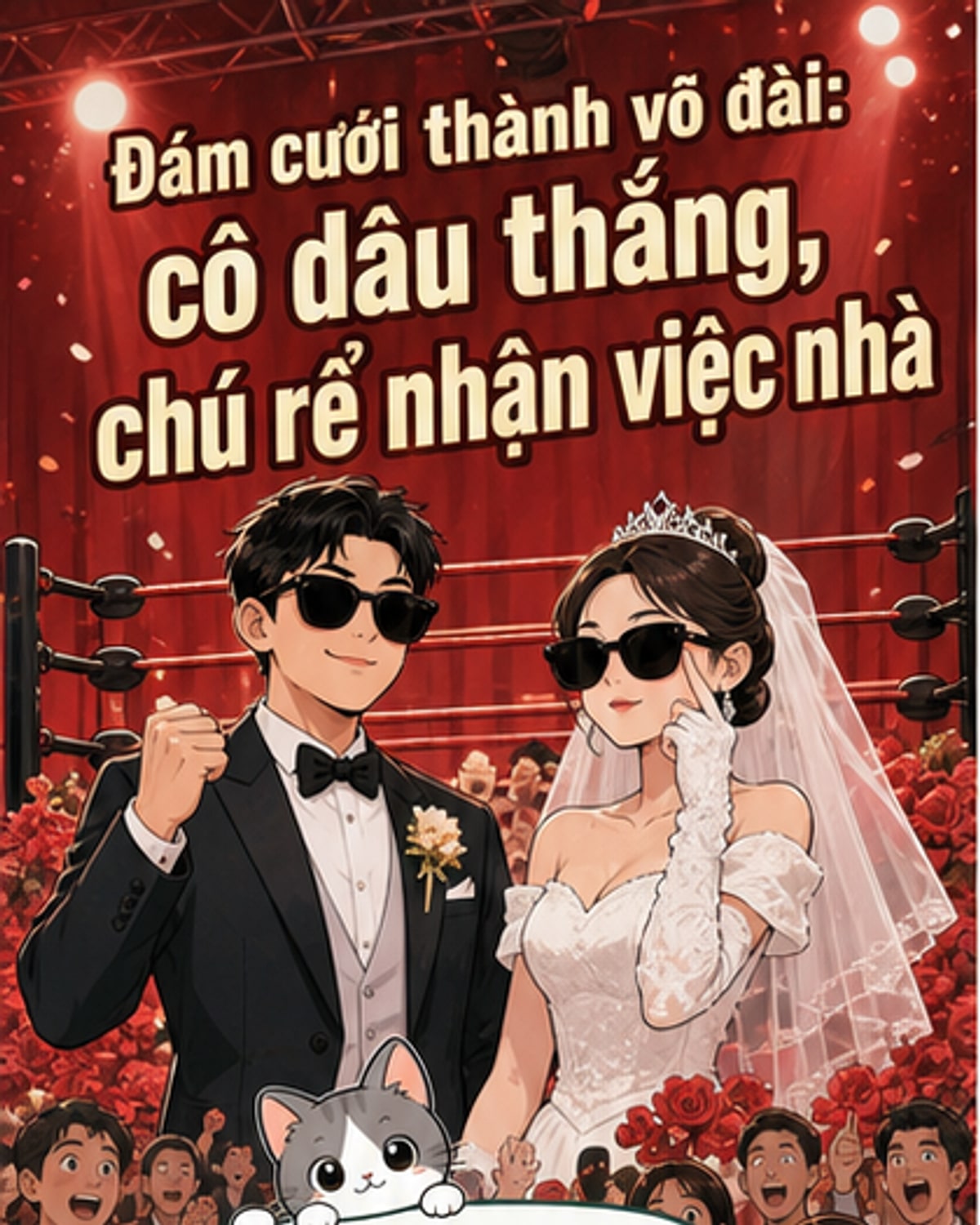 Đám cưới biến thành đấu trường vật