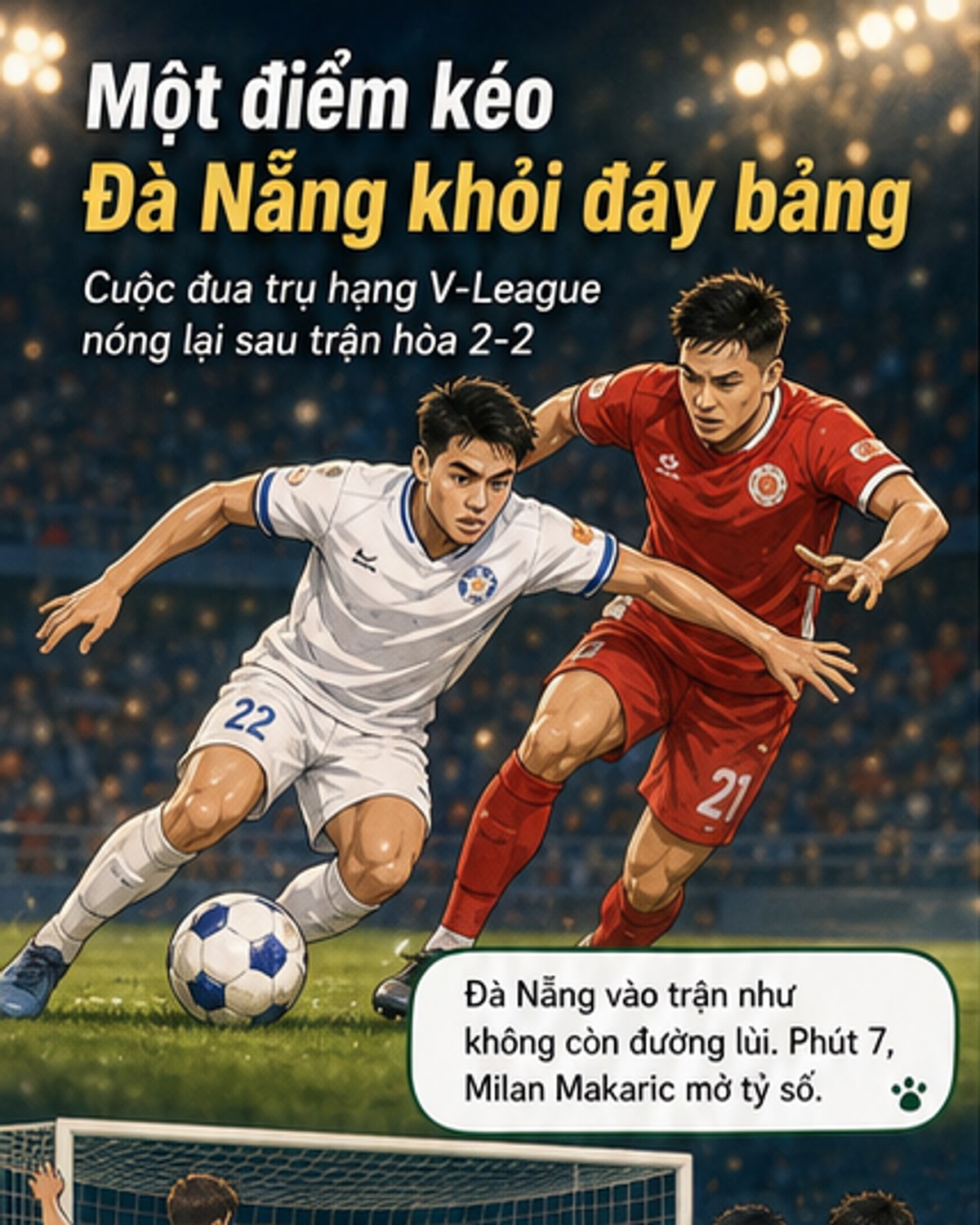 Đà Nẵng lội ngược dòng trụ hạng