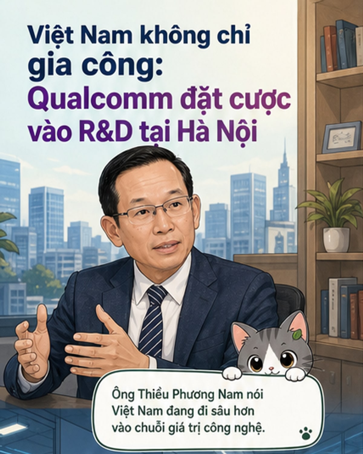Việt Nam chuyển từ gia công sang sáng tạo công nghệ