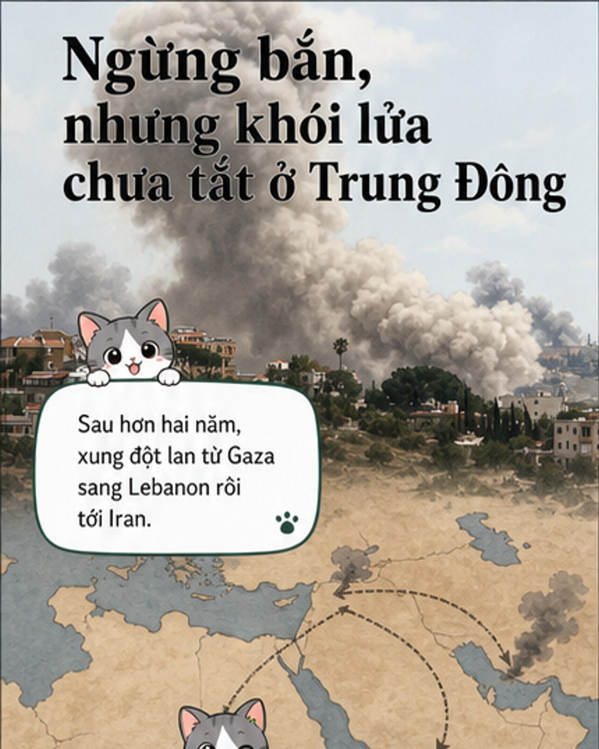 Ngừng bắn nhưng chiến sự vẫn tiếp diễn