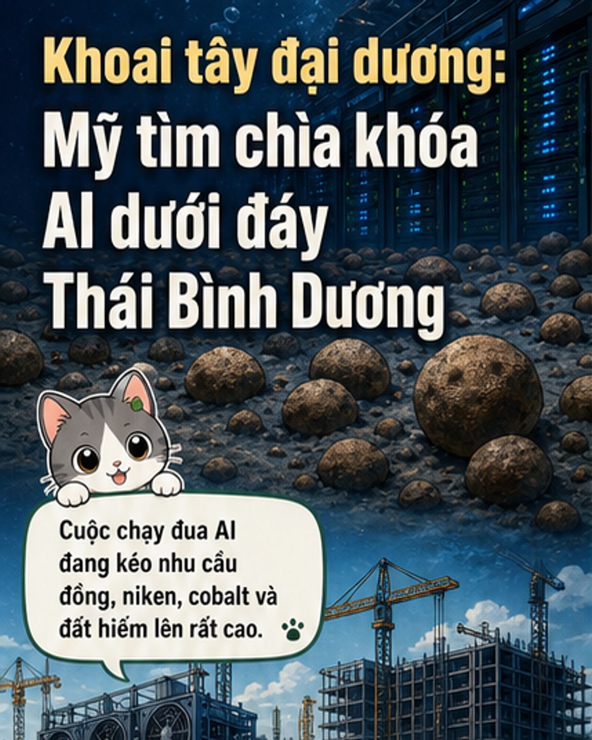 Phát hiện 'khoai tây đại dương' dưới đáy biển