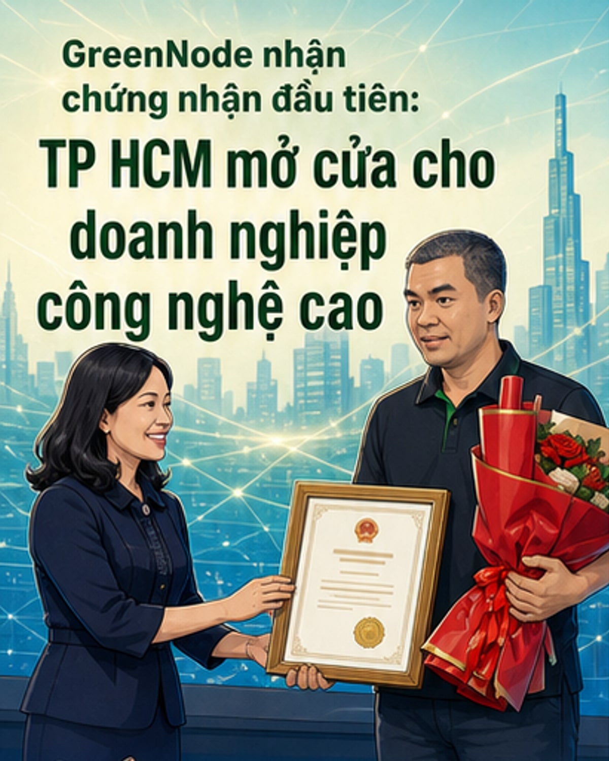 Doanh nghiệp đầu tiên được TP HCM công nhận công nghệ cao