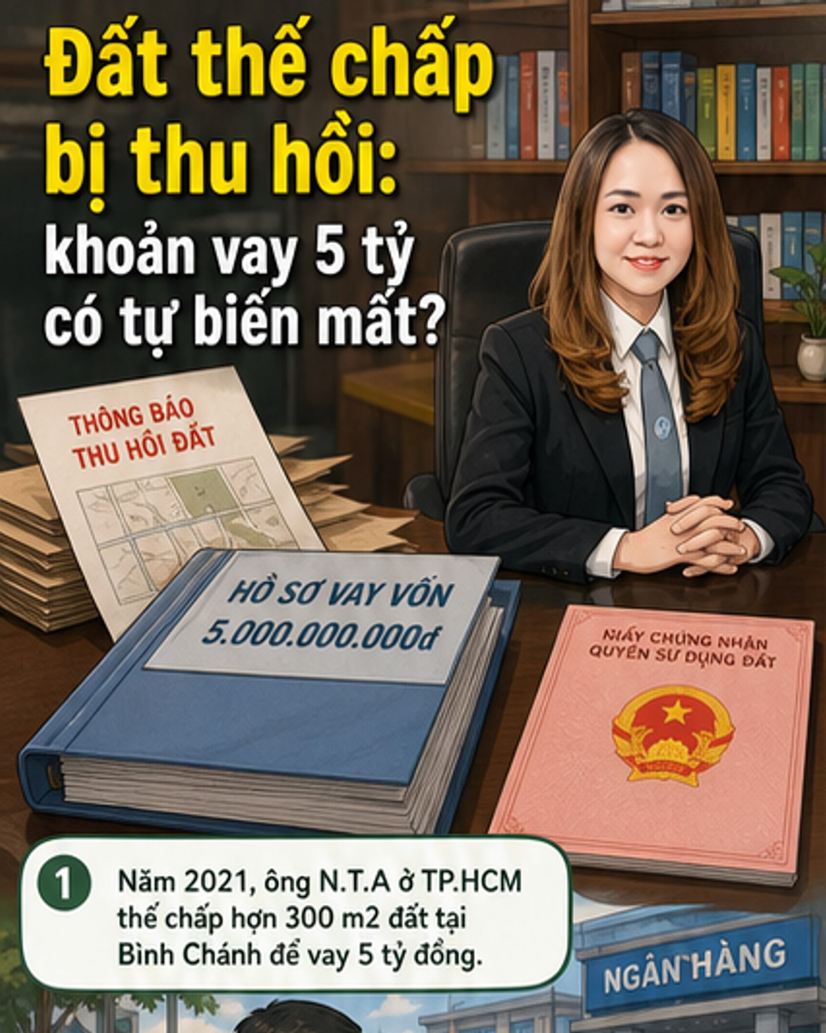 Đất thế chấp bị thu hồi, nợ ngân hàng xử lý ra sao?
