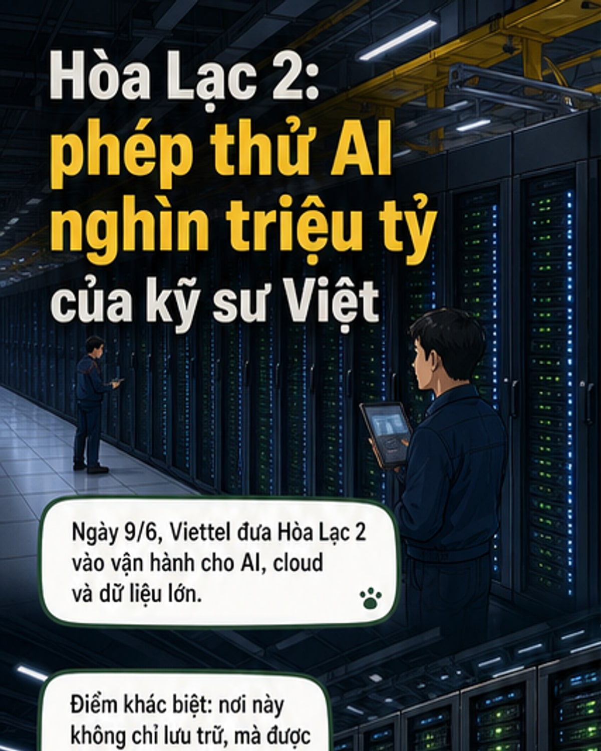 Việt Nam vận hành trung tâm AI mạnh nhất châu Á