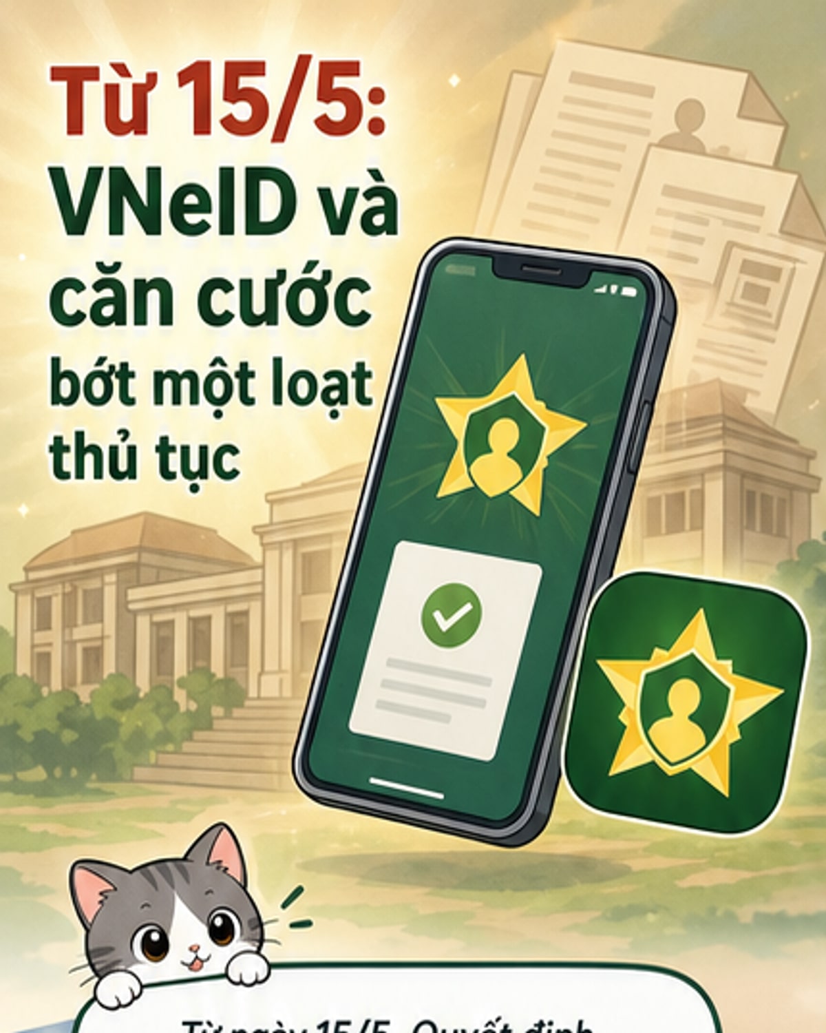 Bộ Công an bãi bỏ nhiều thủ tục định danh điện tử