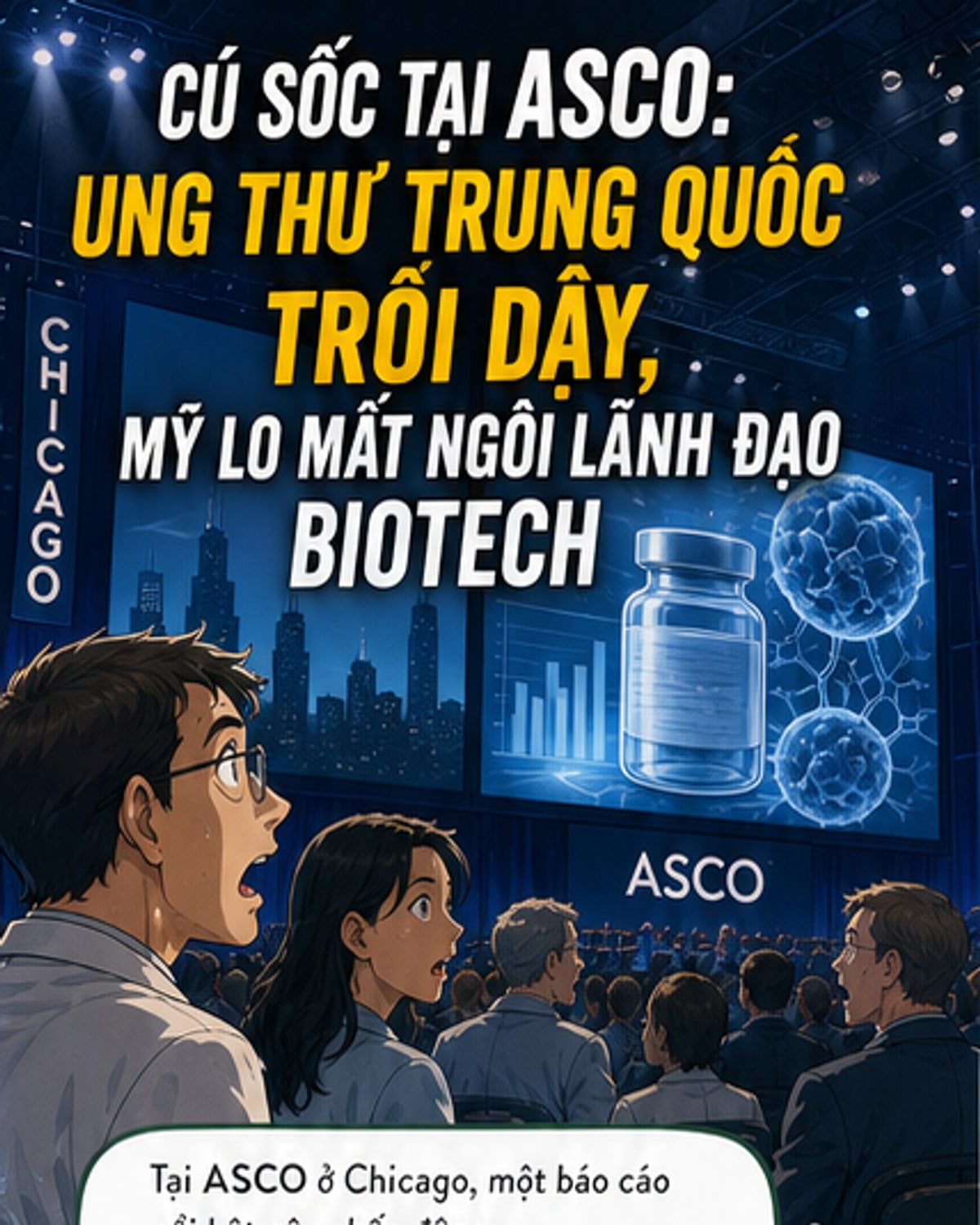 Trung Quốc trình làng thuốc ung thư mới