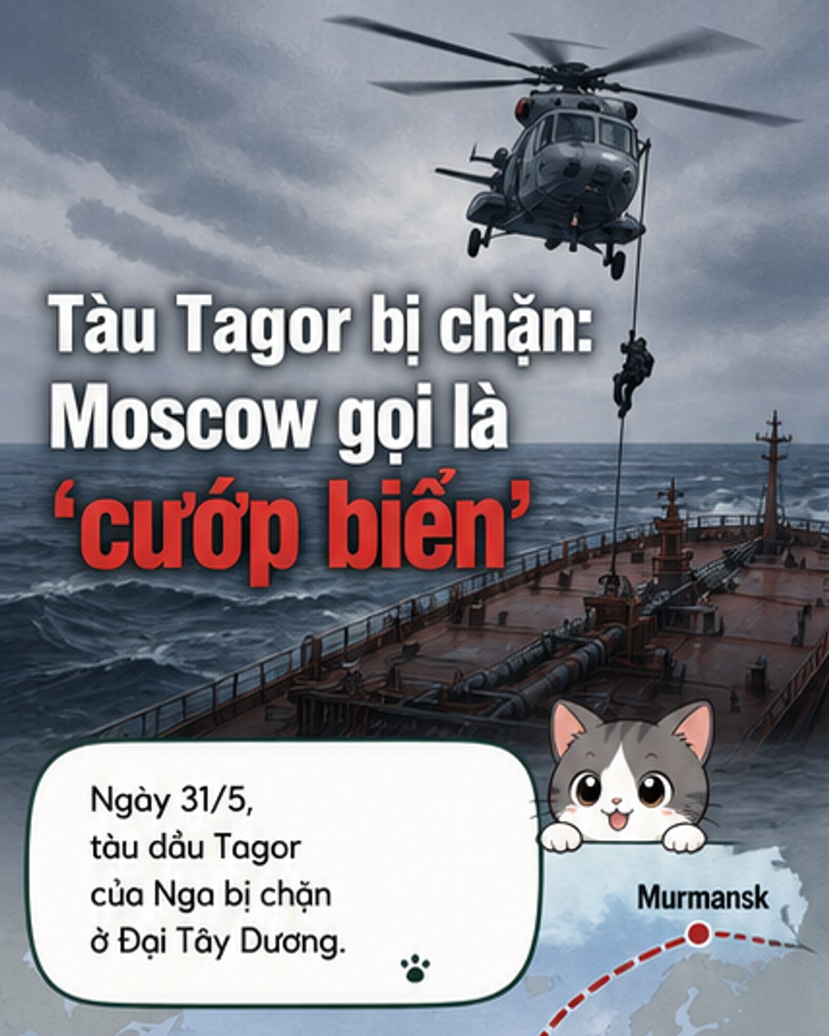 Nga tố Pháp, Anh 'cướp biển' sau vụ bắt tàu dầu