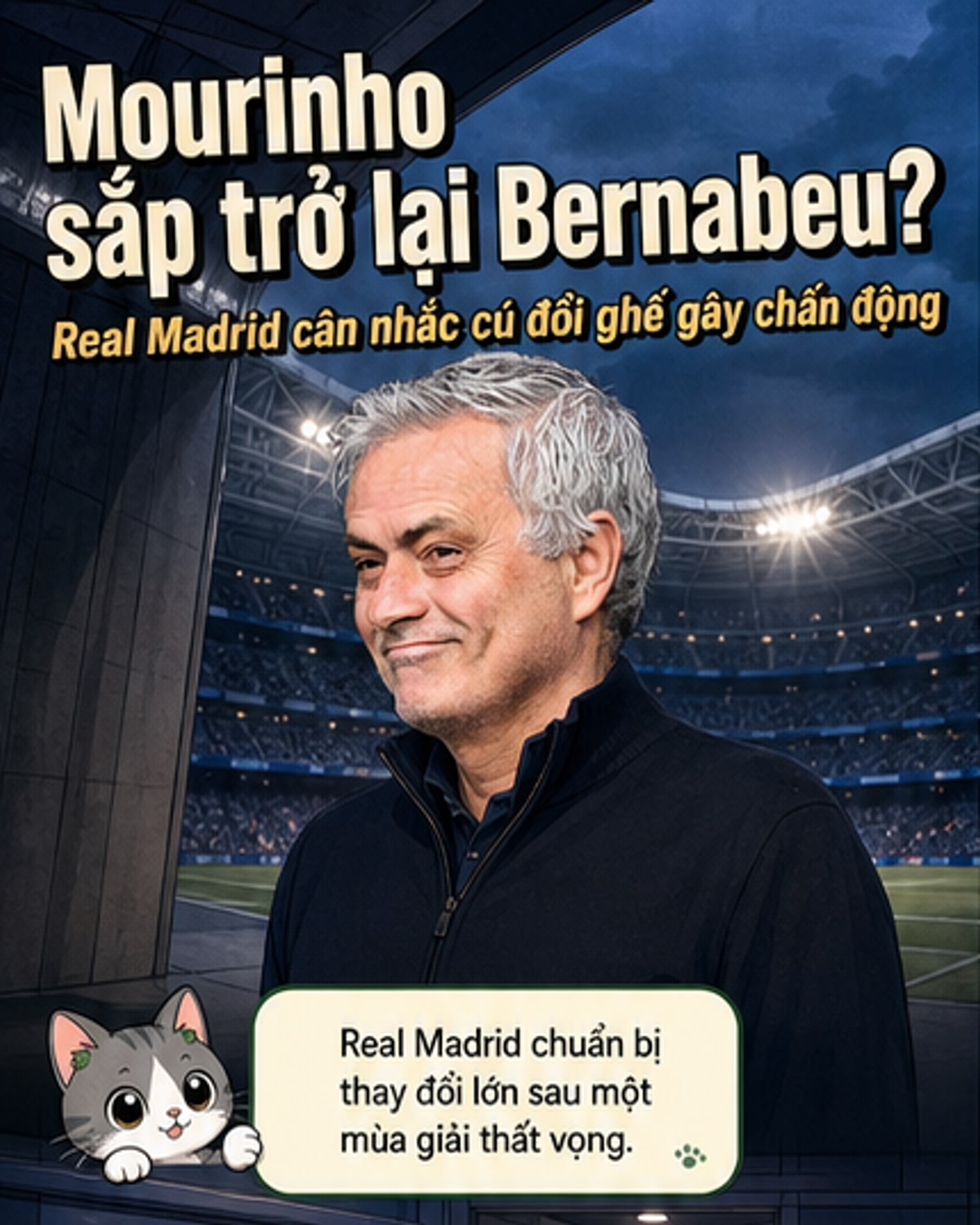 Mourinho sắp trở lại Real?