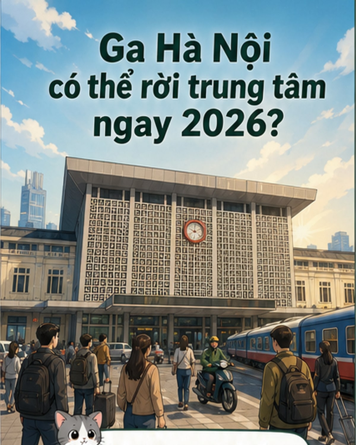 Vingroup đề xuất dời ga Hà Nội