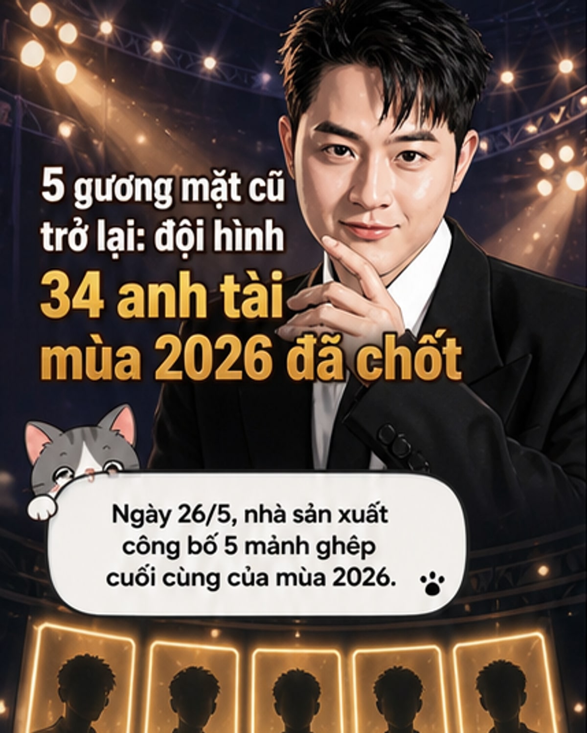 5 gương mặt cũ tái xuất 'Anh trai 2026'