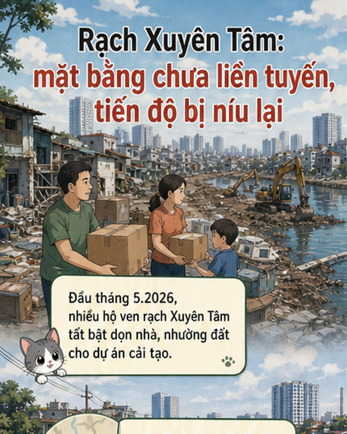 TP.HCM gỡ vướng mặt bằng dự án trọng điểm