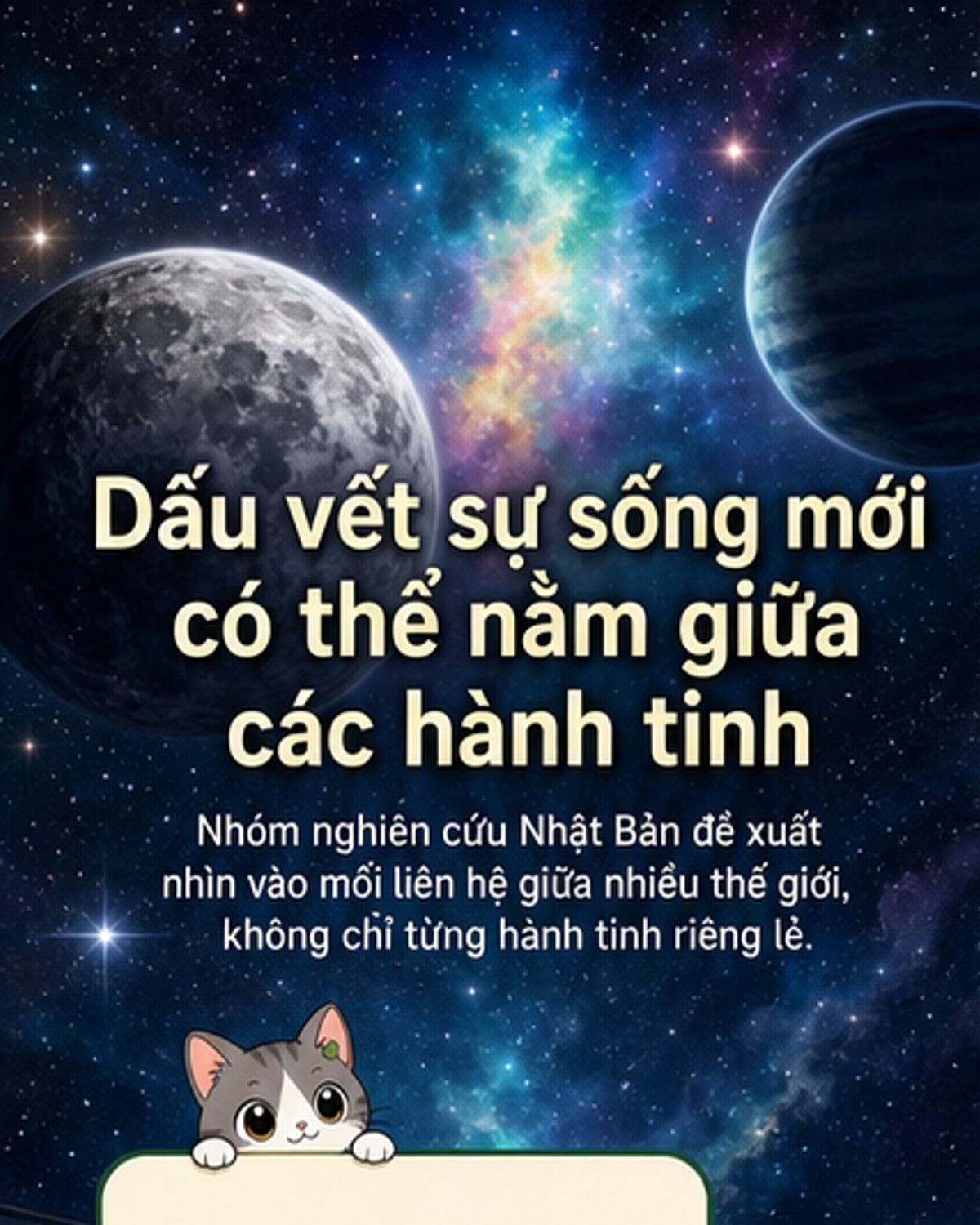 Dấu ấn sinh học mới tìm ngoài Trái Đất