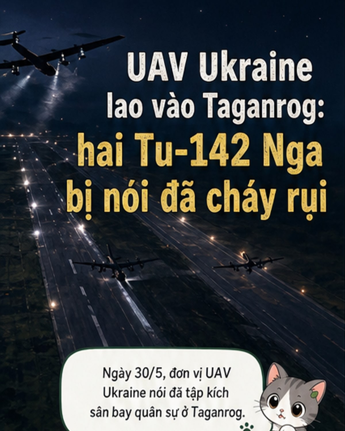 Ukraine phá hủy hai máy bay săn ngầm Nga