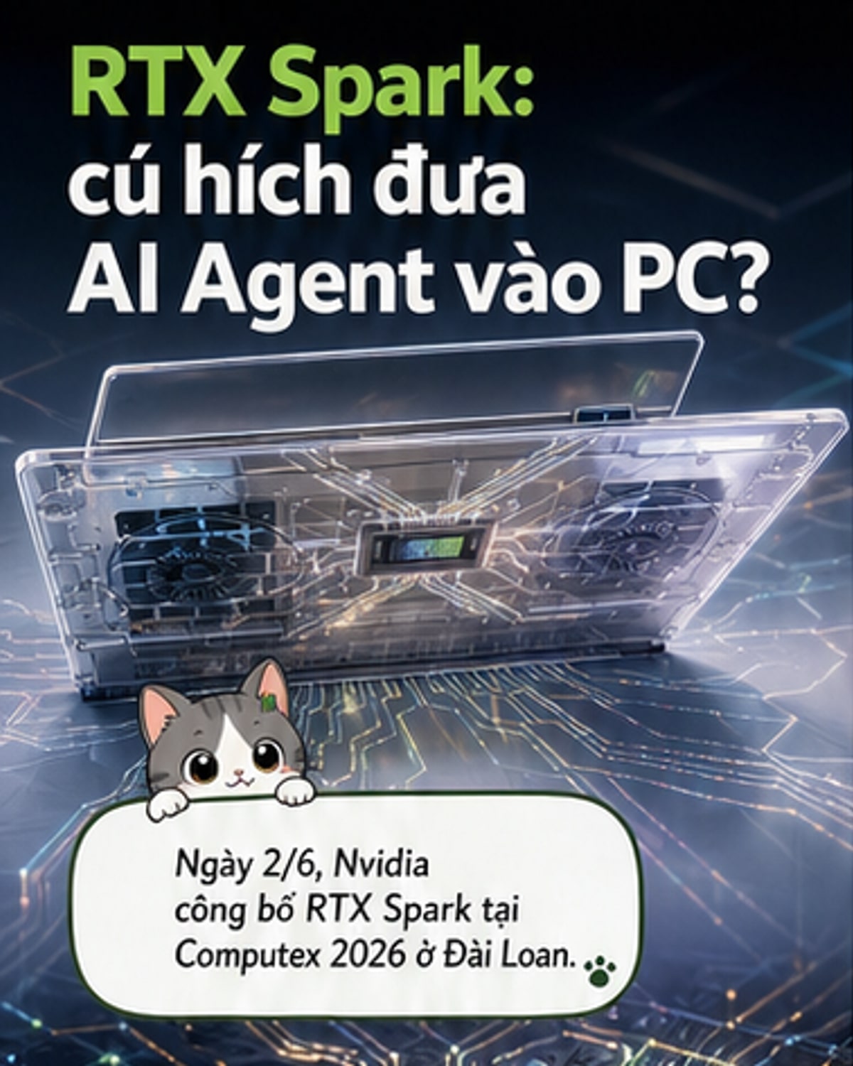 Nvidia ra mắt siêu chip AI cho PC
