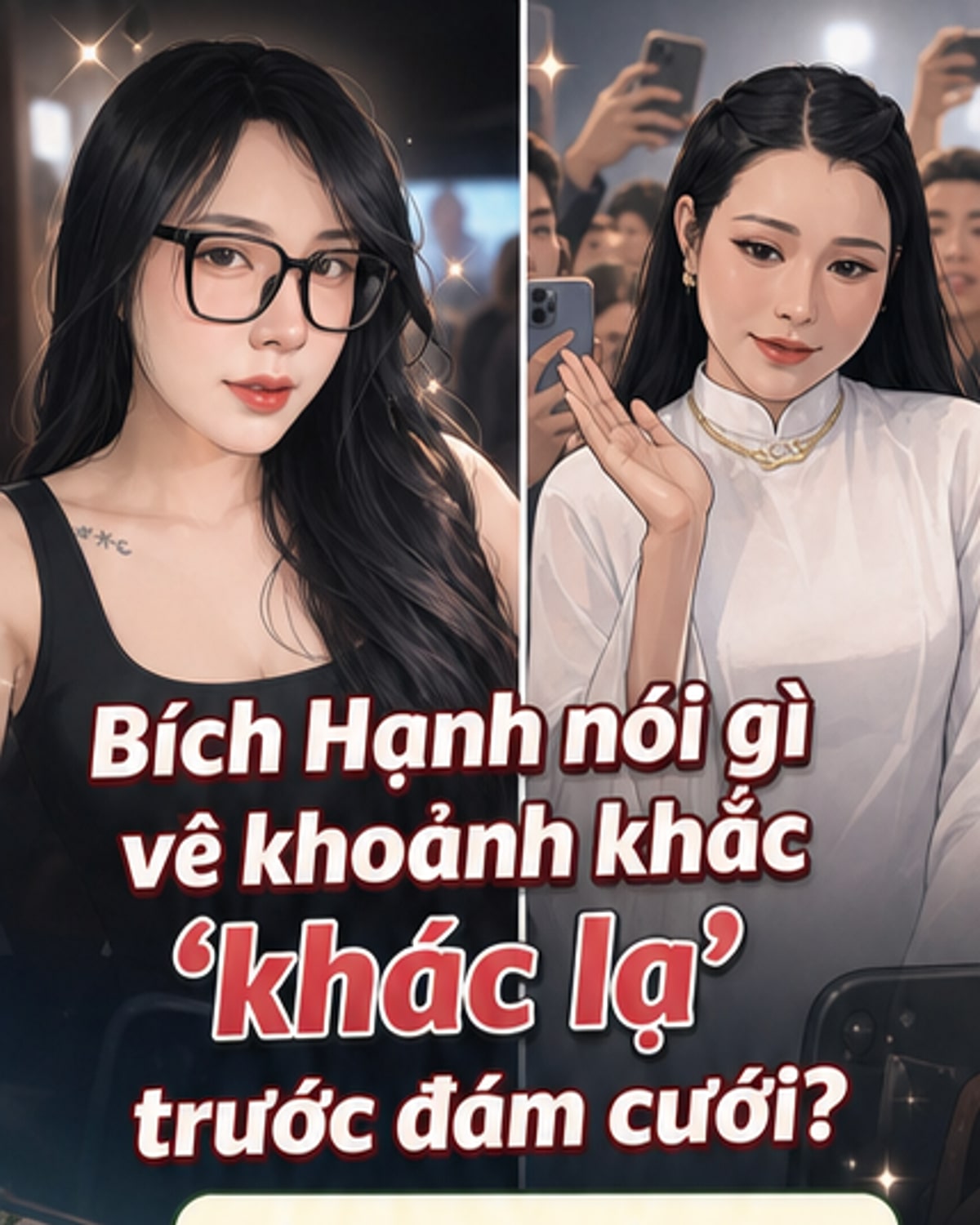 Tiểu thư sắp cưới lên tiếng về nhan sắc thật
