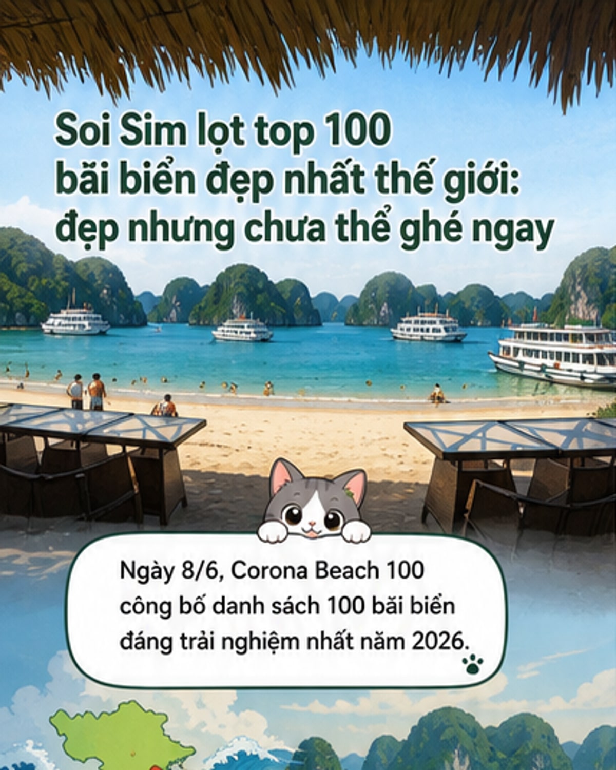 Bãi biển Việt Nam vào top đẹp nhất thế giới