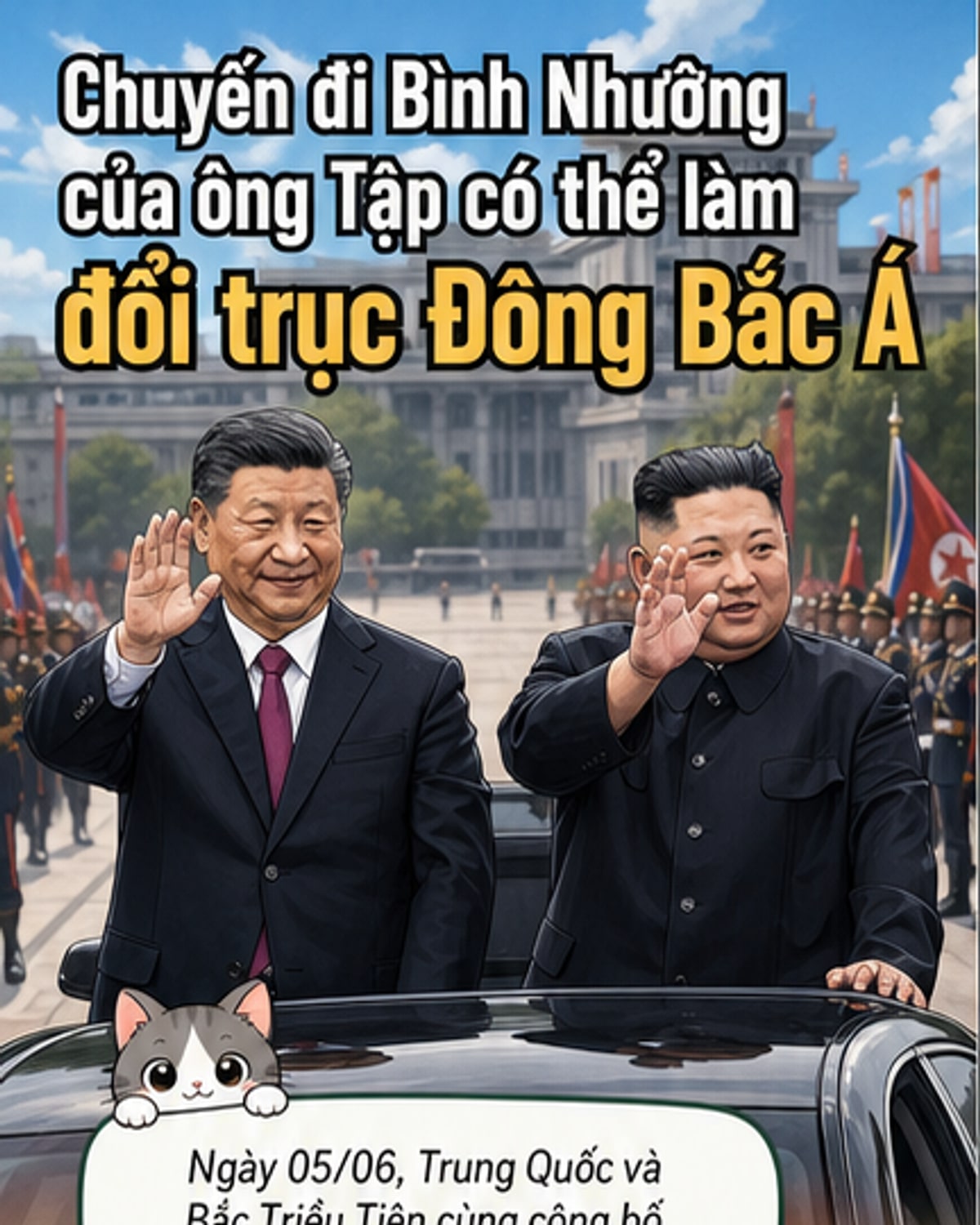 Tập Cận Bình thăm Bắc Triều Tiên