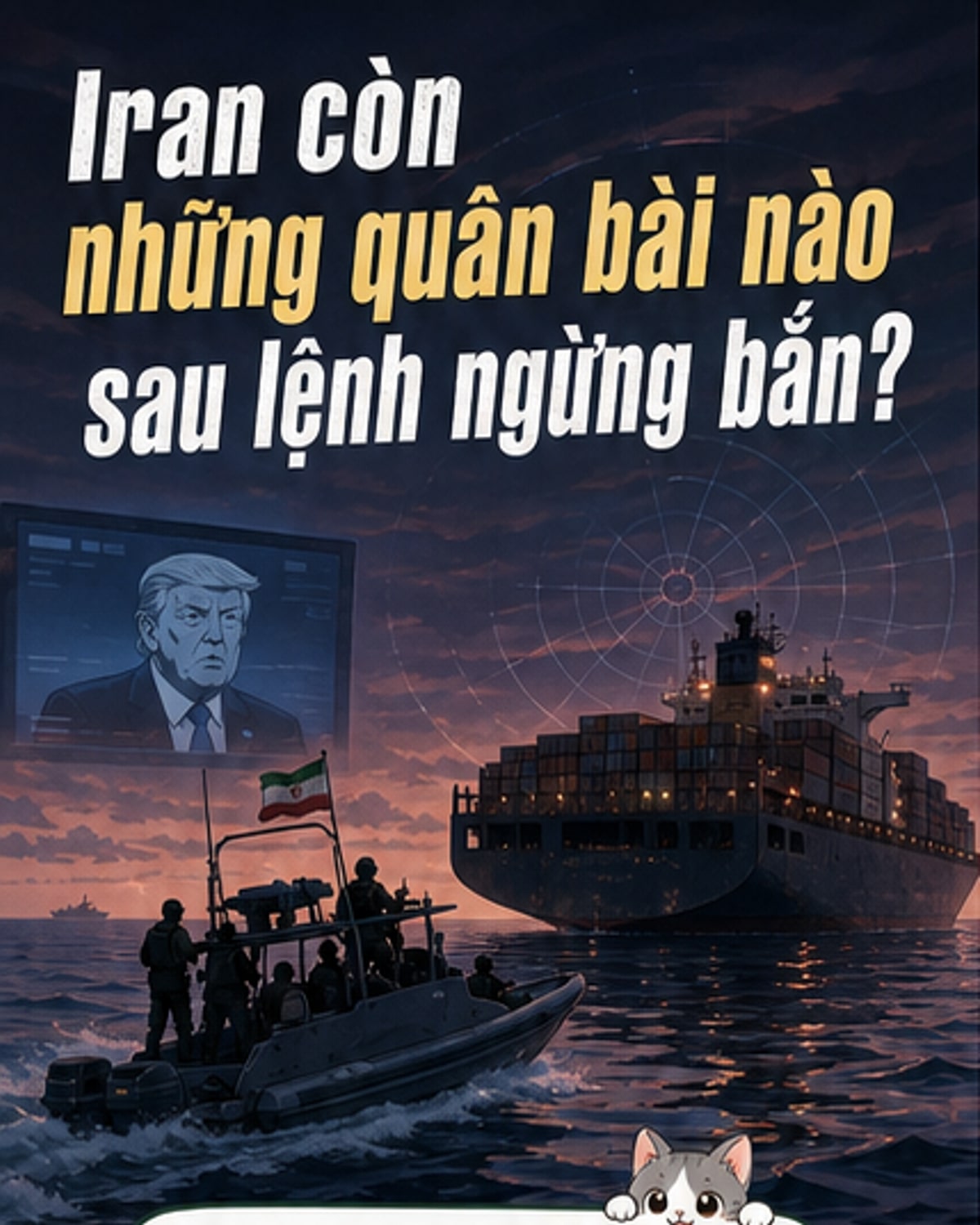 Iran vẫn còn 'quân bài' mạnh sau ngừng bắn