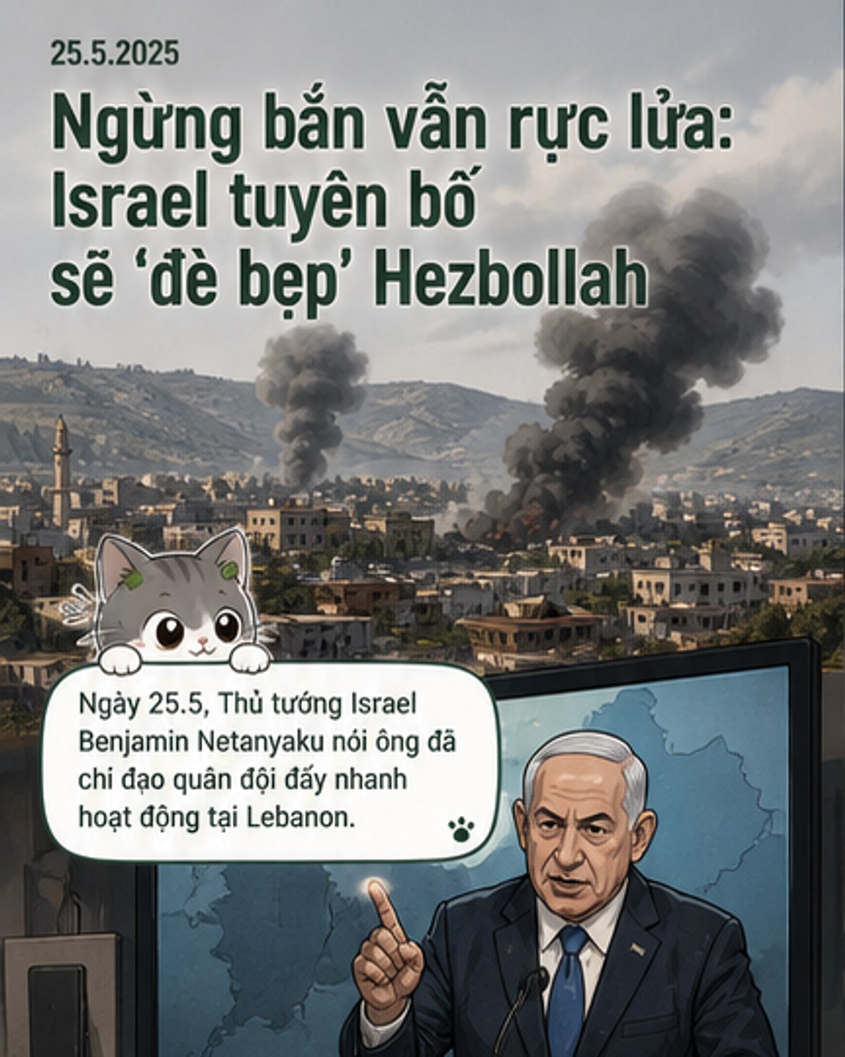 Israel tăng hỏa lực, tuyên bố đè bẹp Hezbollah