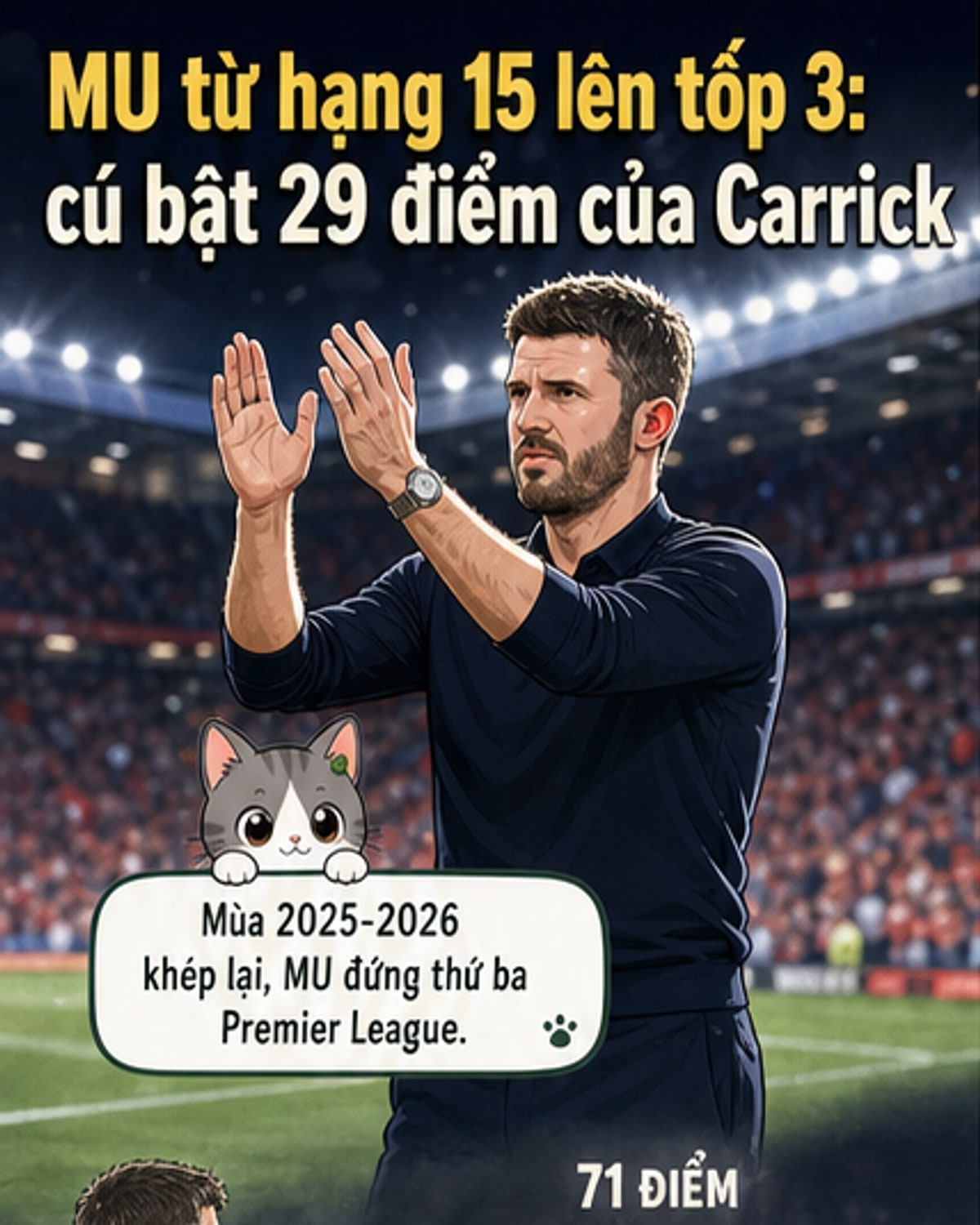 MU thăng tiến kinh ngạc tại Premier League