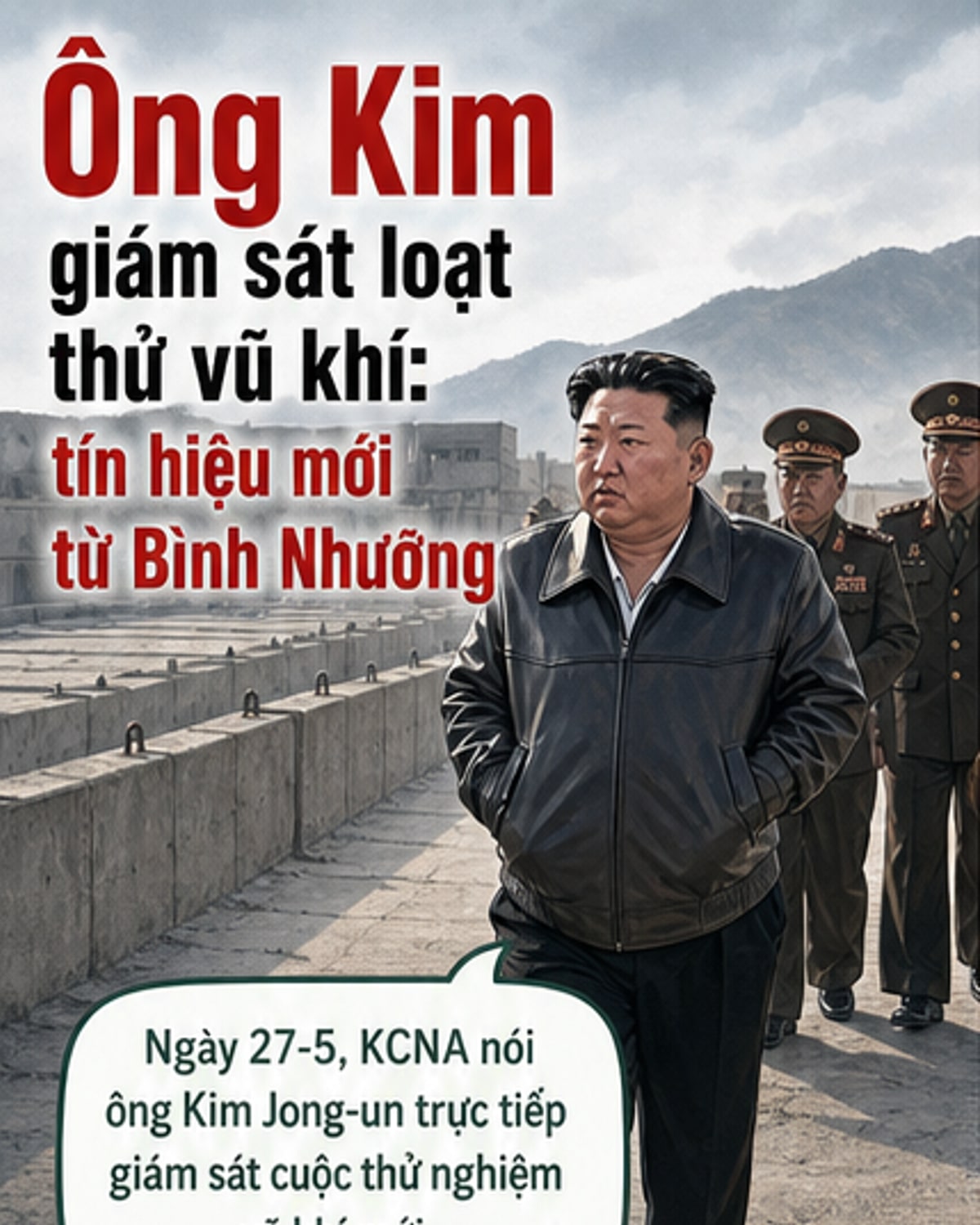 Triều Tiên thử nghiệm loạt vũ khí mới