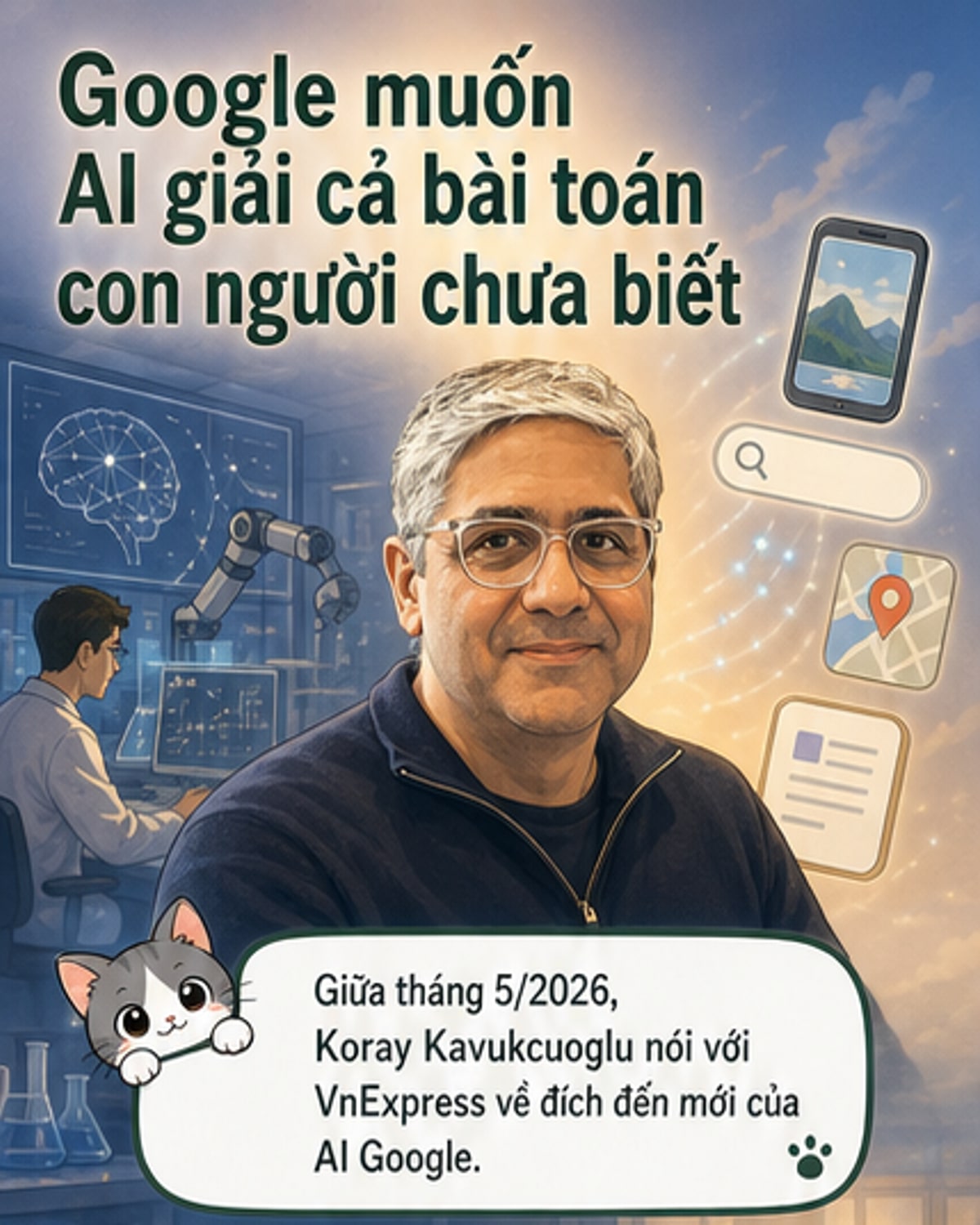 Google hướng tới AI tự học giải bài toán chưa ai biết