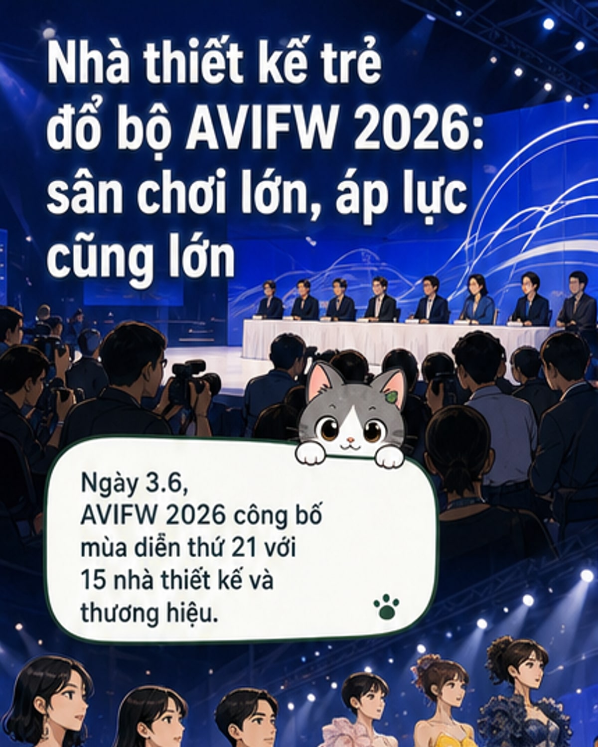 Tuần lễ thời trang đón làn sóng thiết kế trẻ