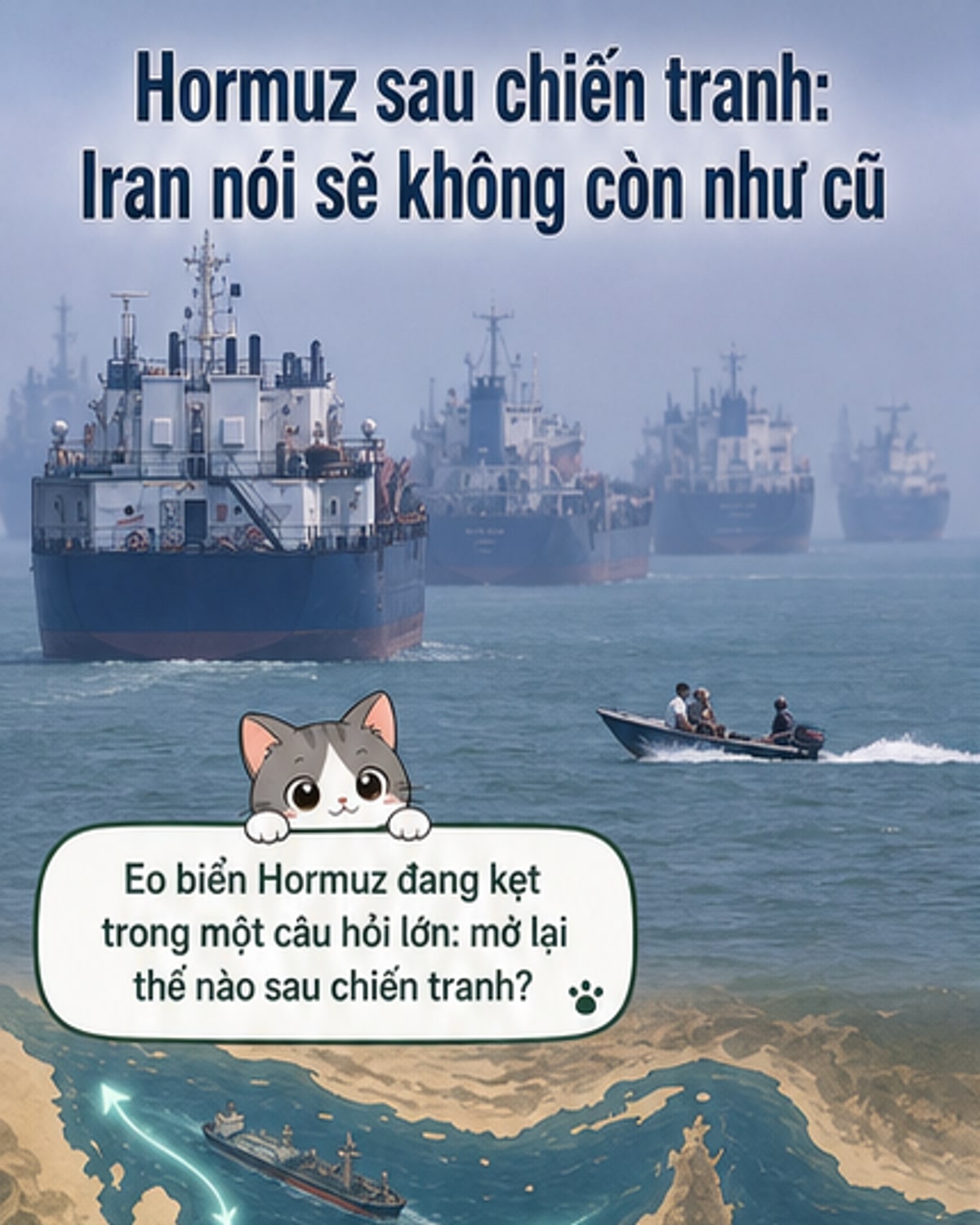 Eo biển Hormuz sẽ không còn như trước