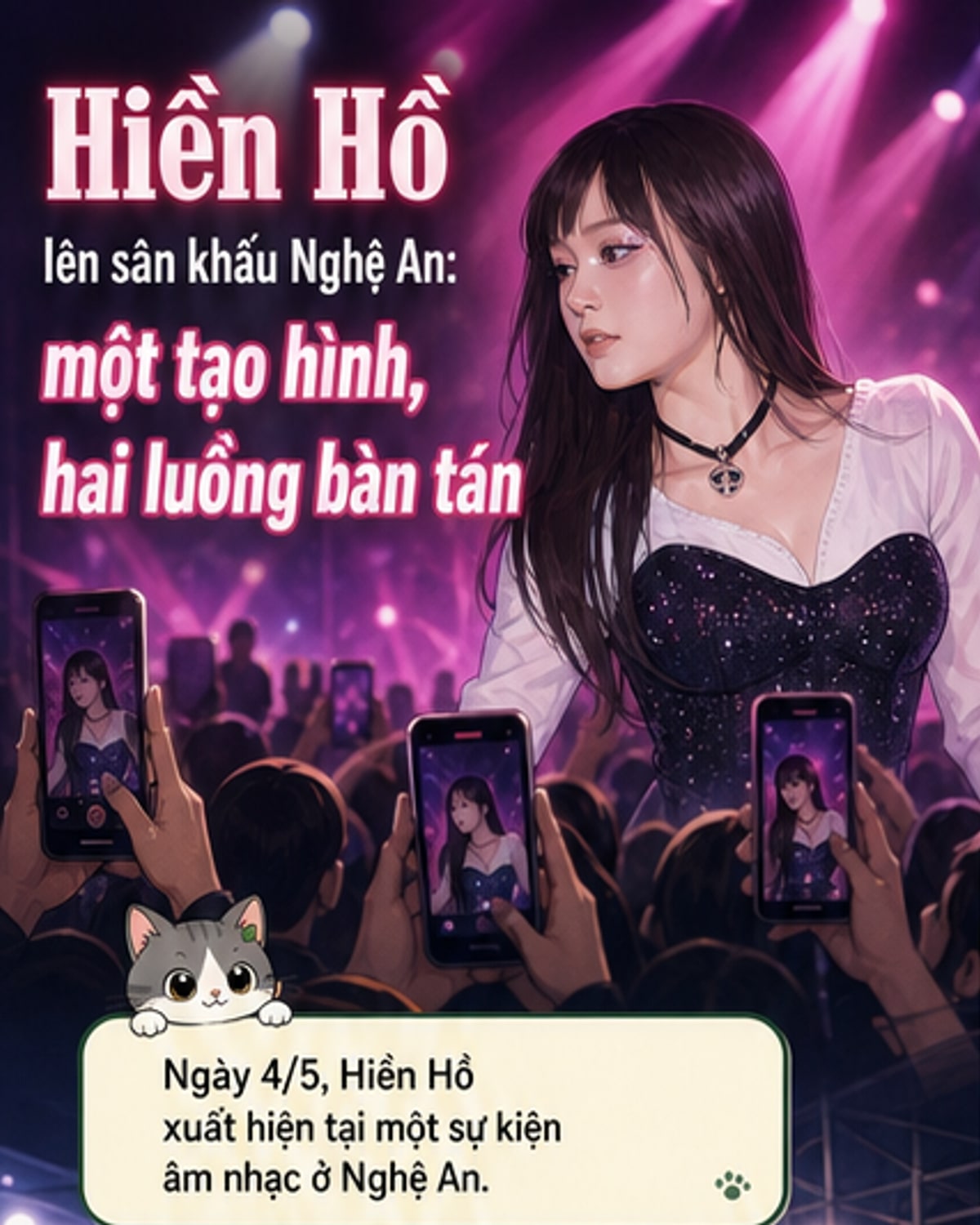 Hiền Hồ thay đổi ngoại hình gây tranh luận