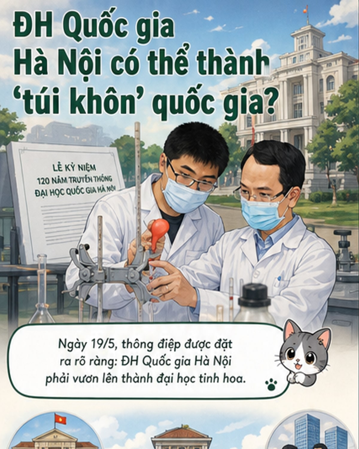 ĐH Quốc gia Hà Nội thành 'túi khôn'