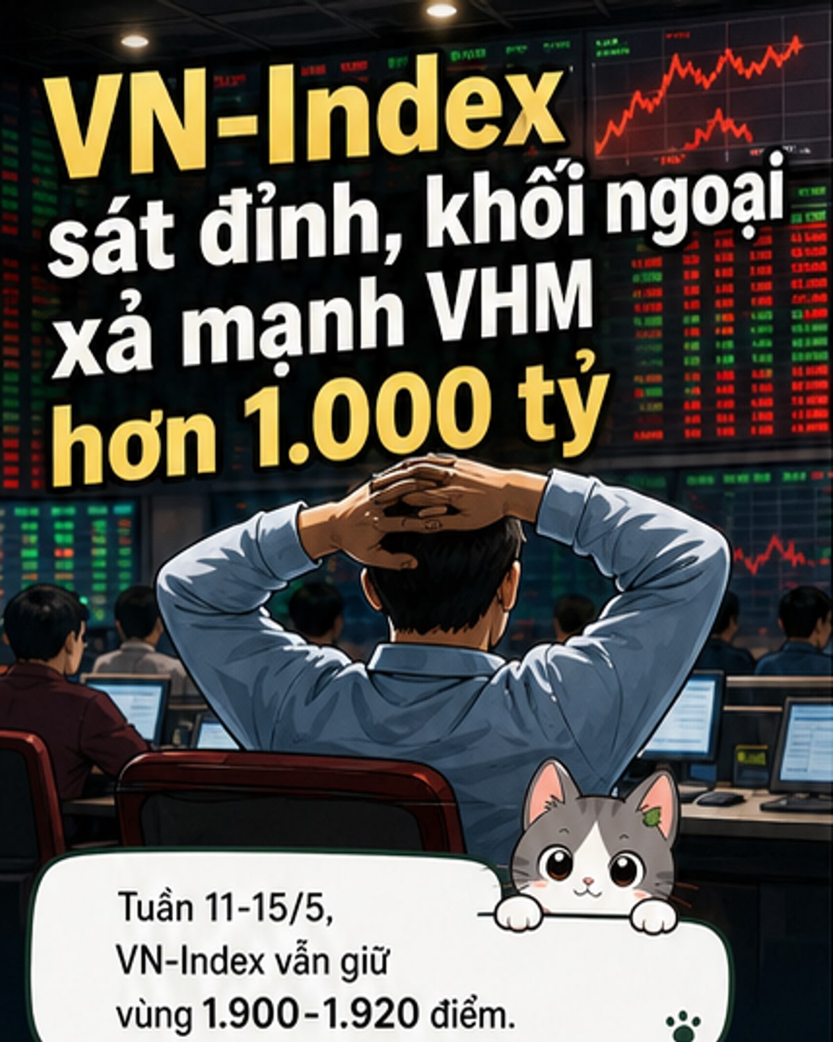 Cổ phiếu bị khối ngoại xả hơn 1.000 tỷ
