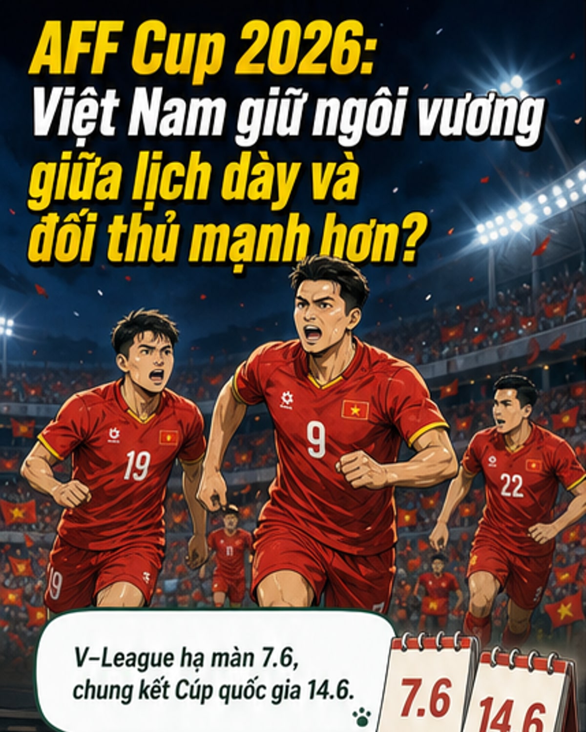 Việt Nam bảo vệ ngôi vương AFF Cup?