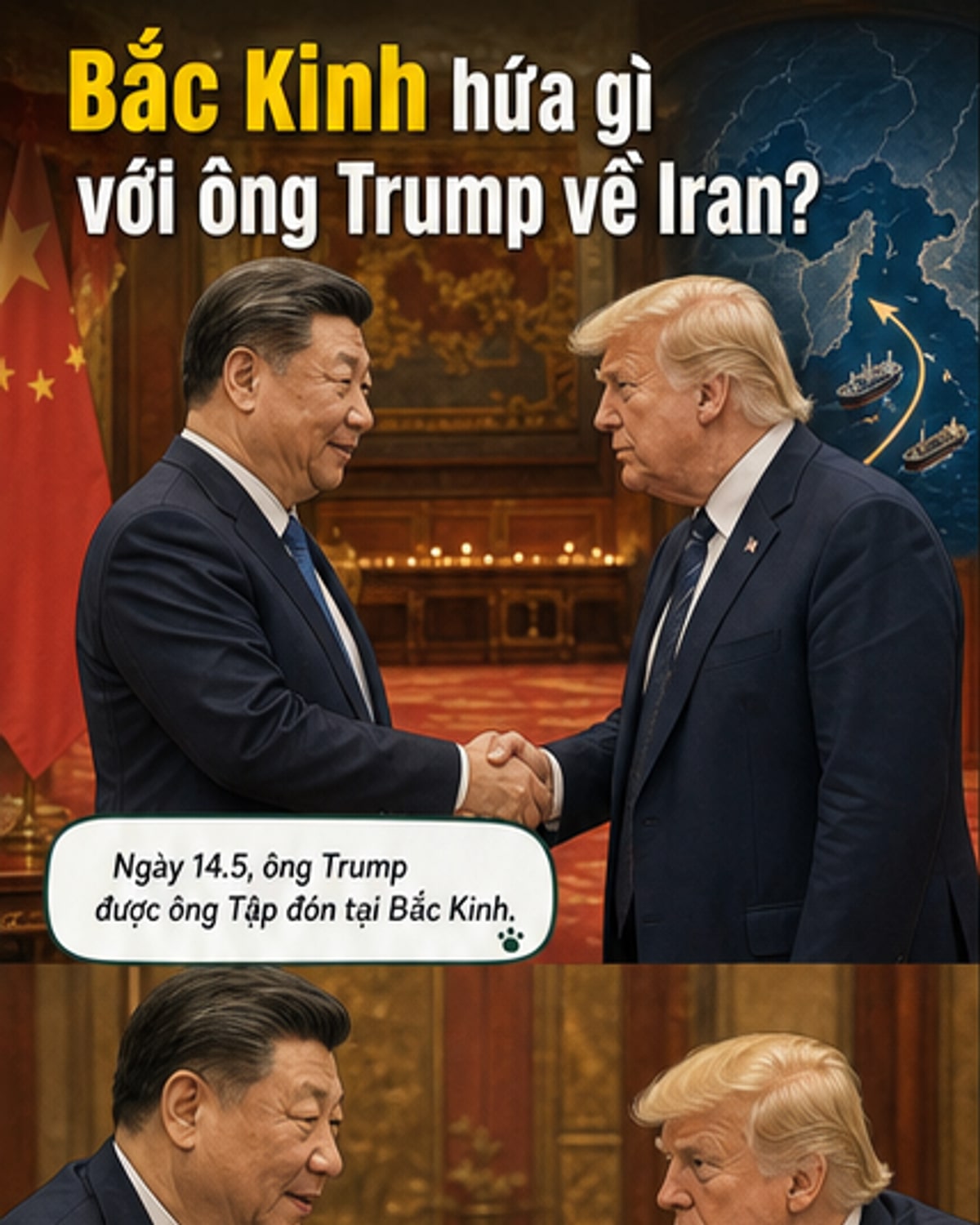 Tập Cận Bình cam kết không cung cấp vũ khí cho Iran
