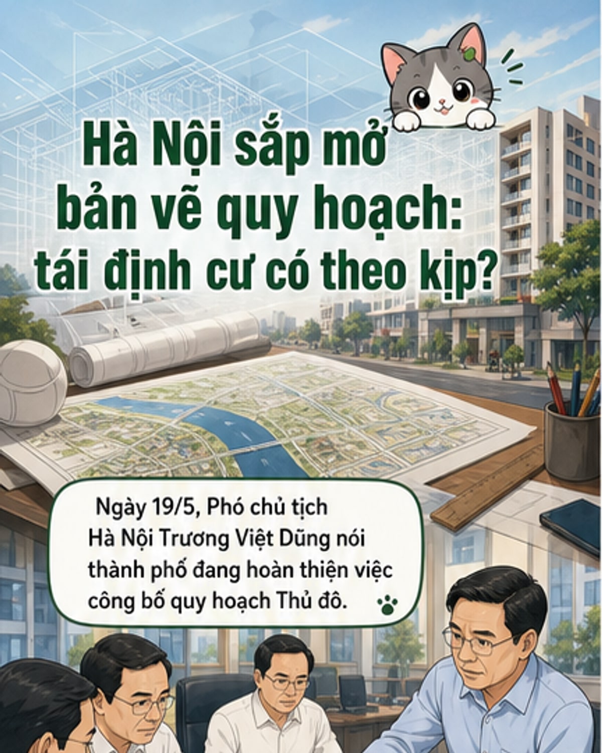 Hà Nội công bố toàn bộ bản vẽ quy hoạch Thủ đô